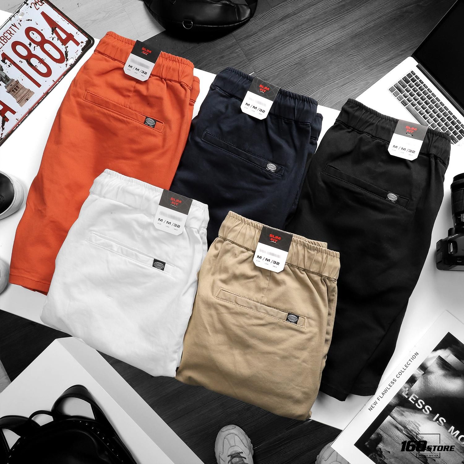 Quần short kaki P.B ss20