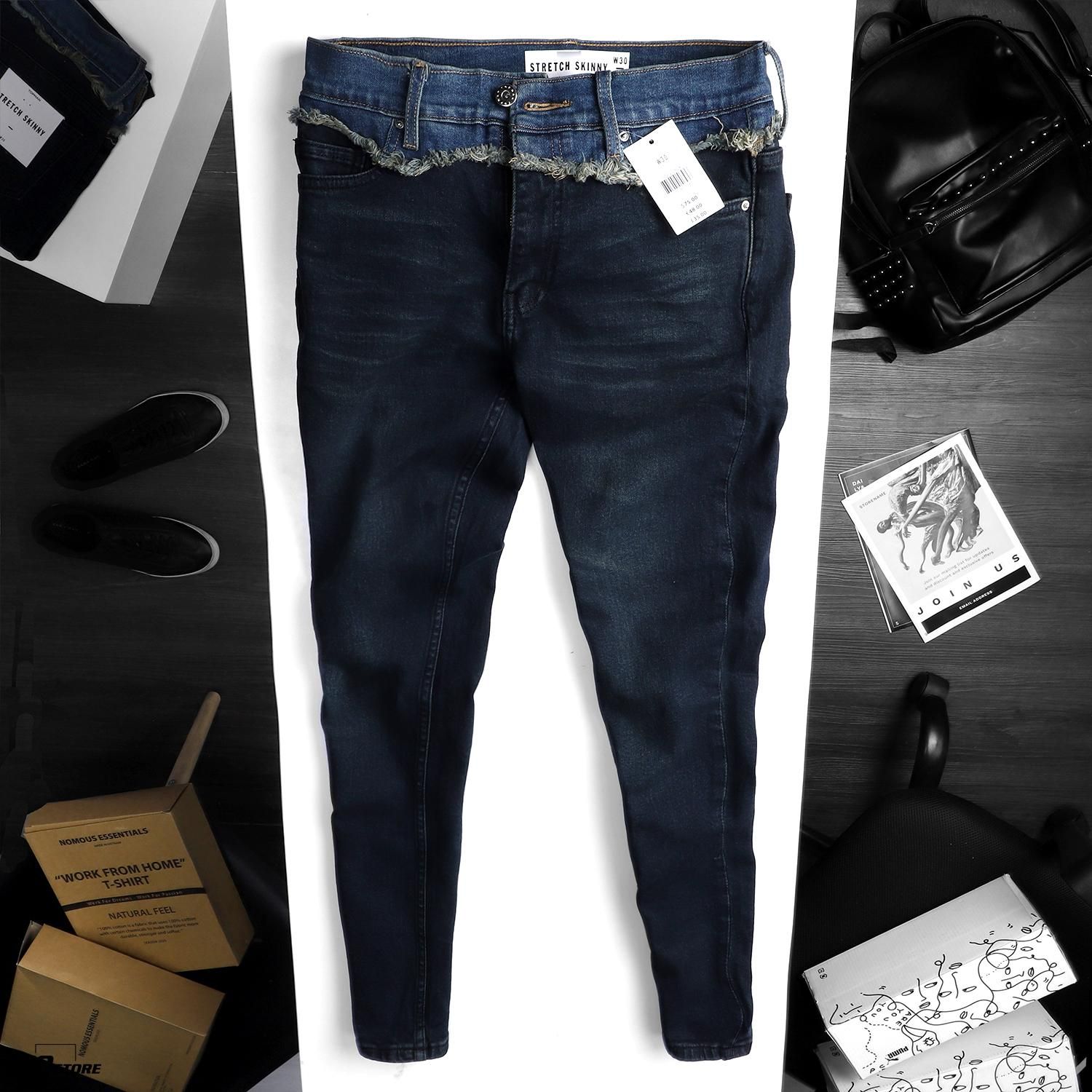 Quần jeans T.MAN phối lưng