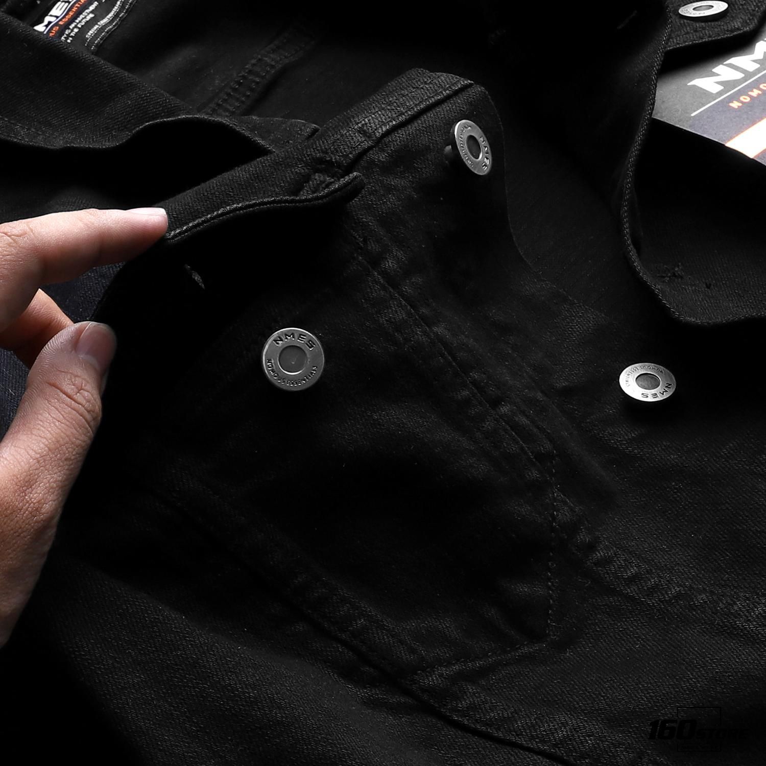 Áo khoác jean Nomous Essentials black