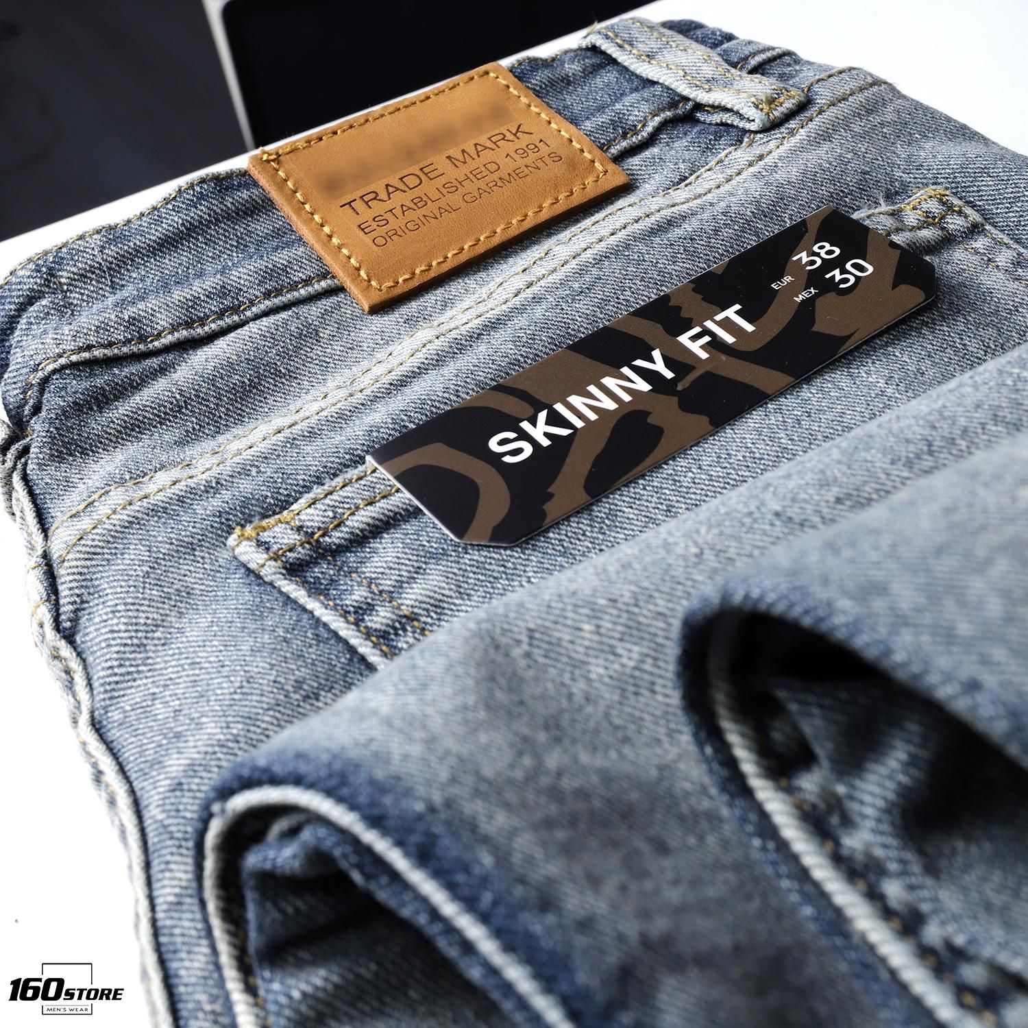 Quần jeans P.B blue skinny