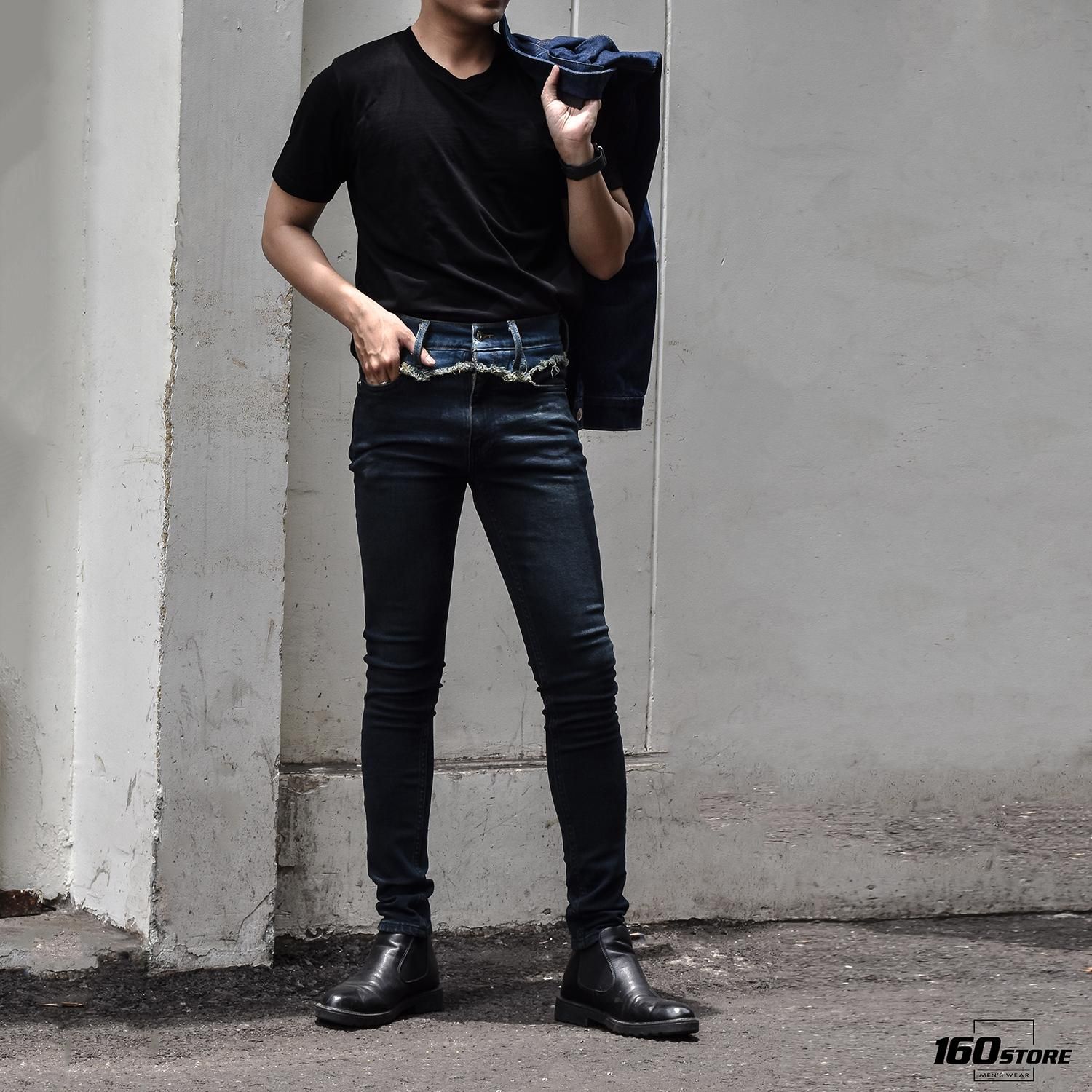 Quần jeans T.MAN phối lưng