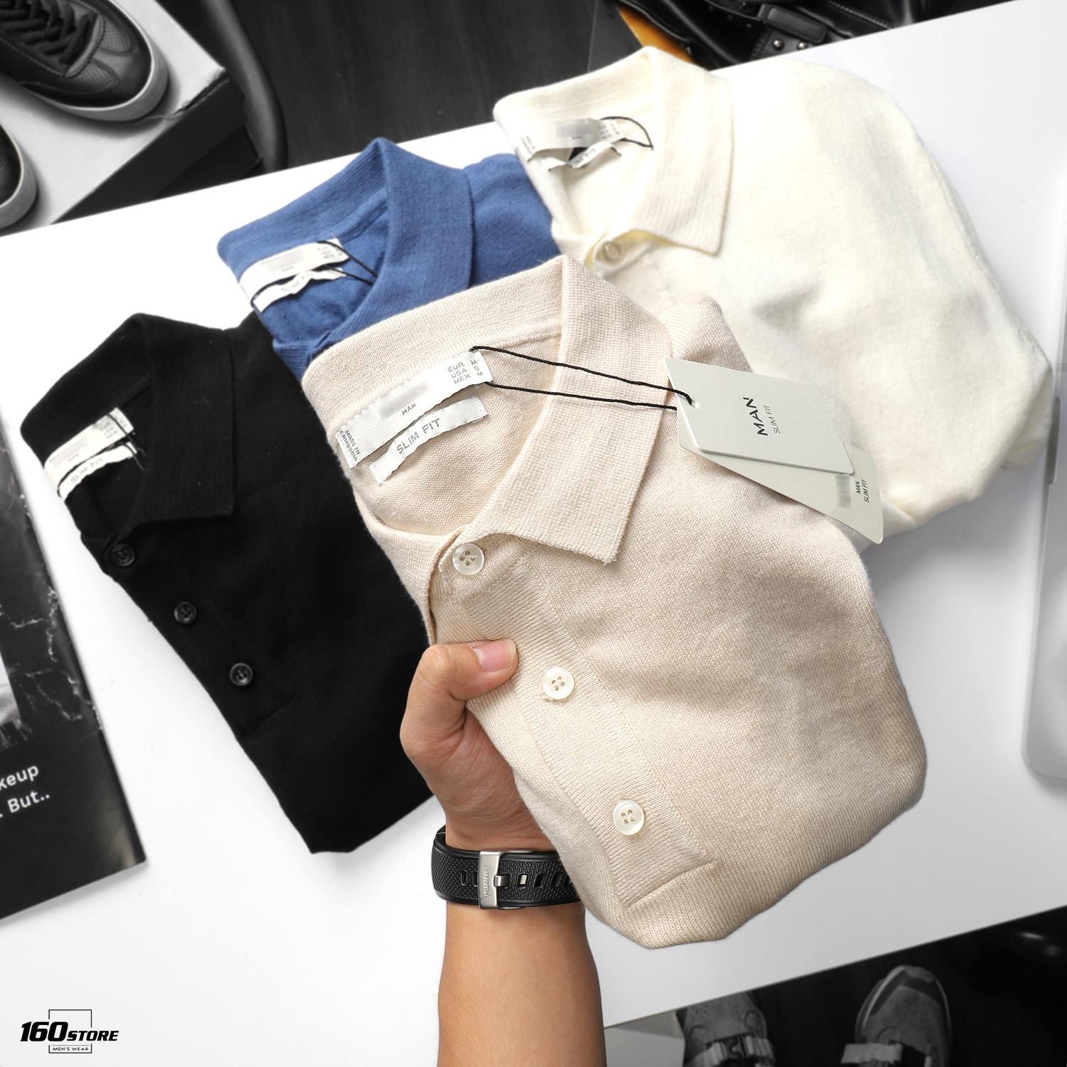 Áo polo M.N.G cashmere