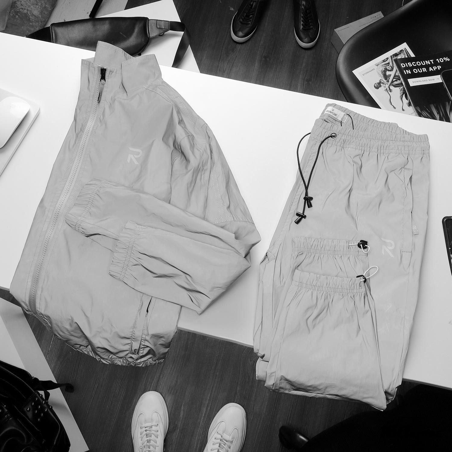 Quần jogger RUNPOW reflective