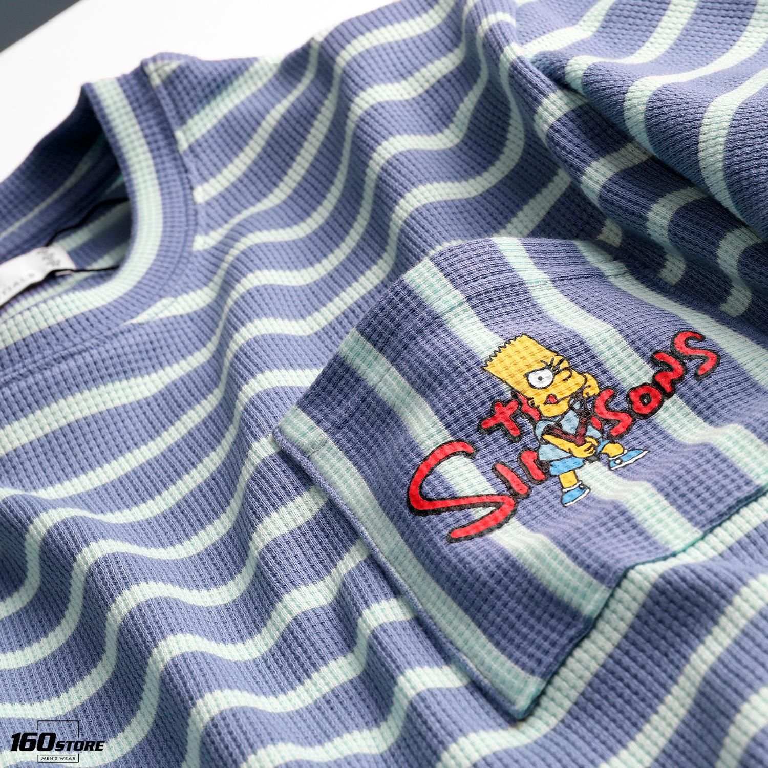 Áo thun NOMOUS ESSENTIALS stripes printed