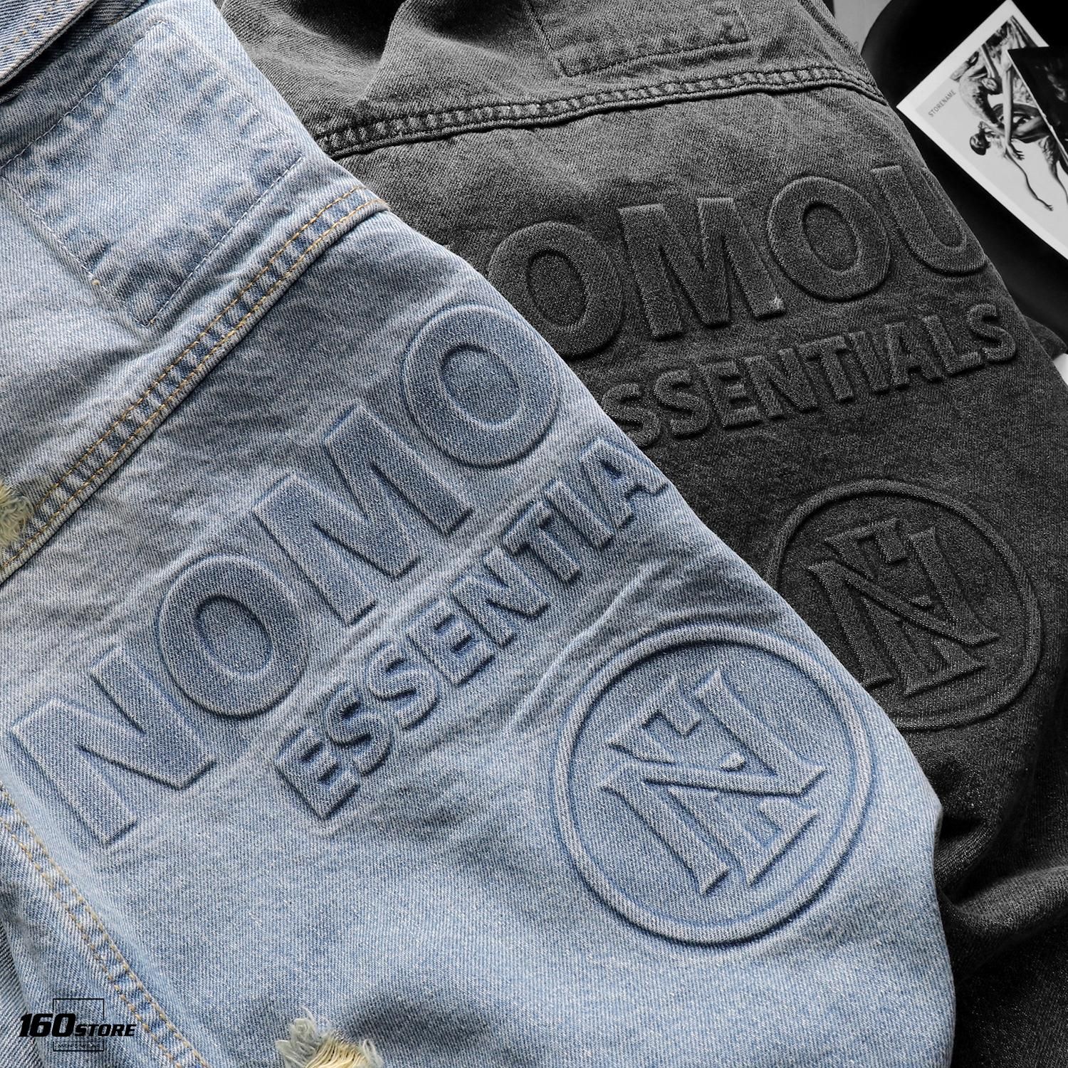 Áo khoác jeans NOMOUS ESSENTIALS w logo ss20