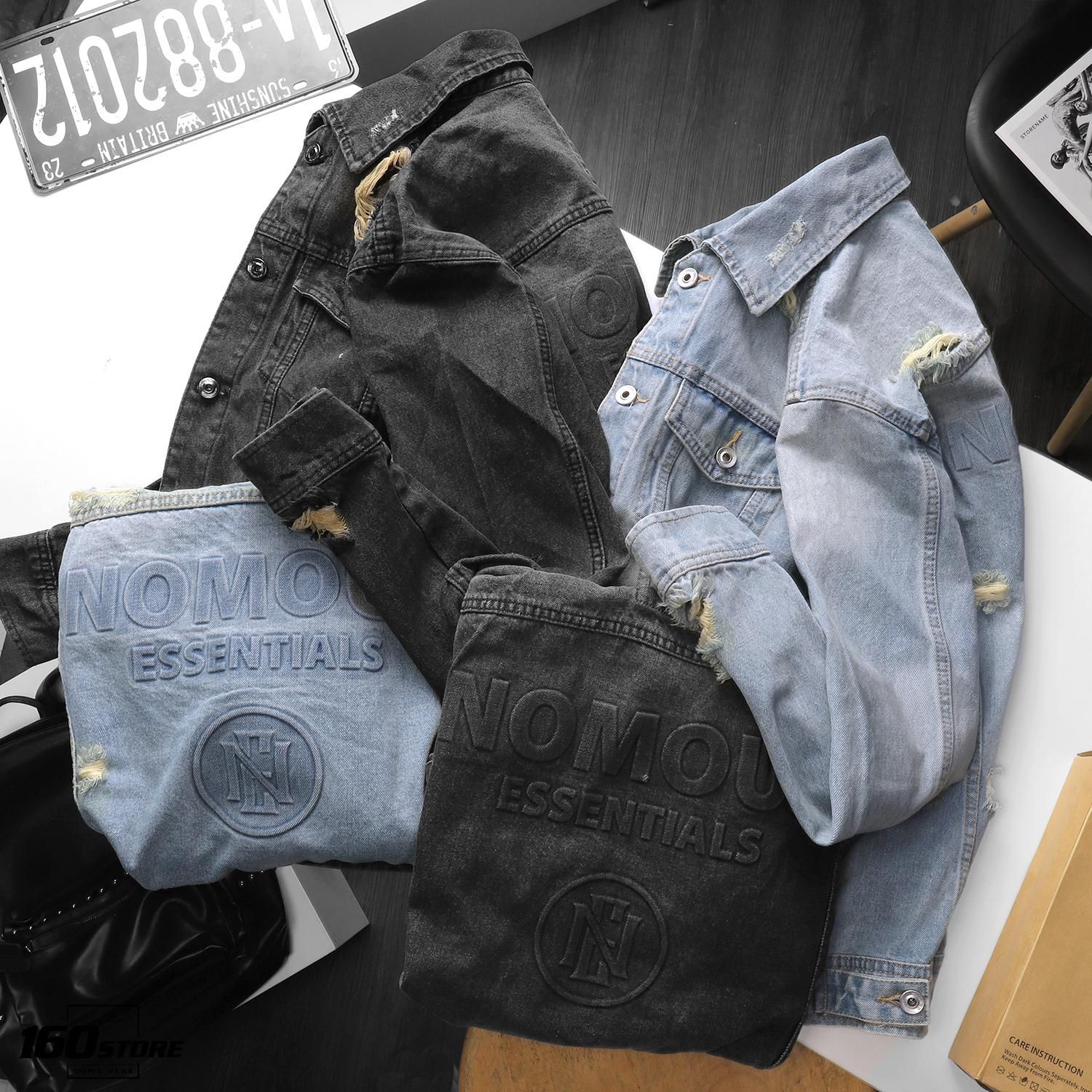 Áo khoác jeans NOMOUS ESSENTIALS w logo ss20