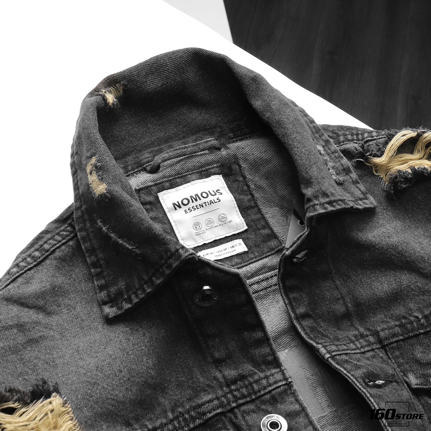 Áo khoác jeans NOMOUS ESSENTIALS w logo ss20
