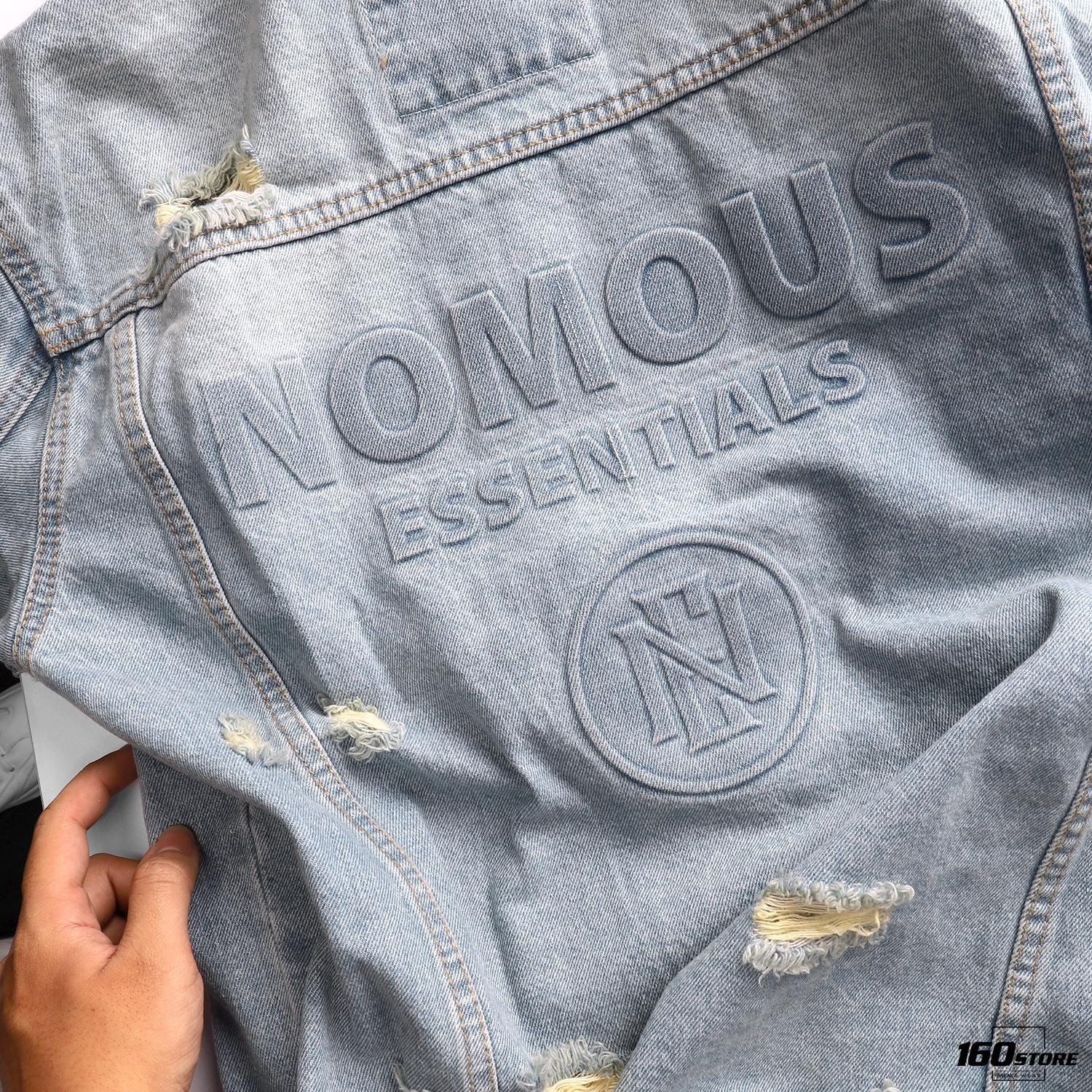 Áo khoác jeans NOMOUS ESSENTIALS w logo ss20