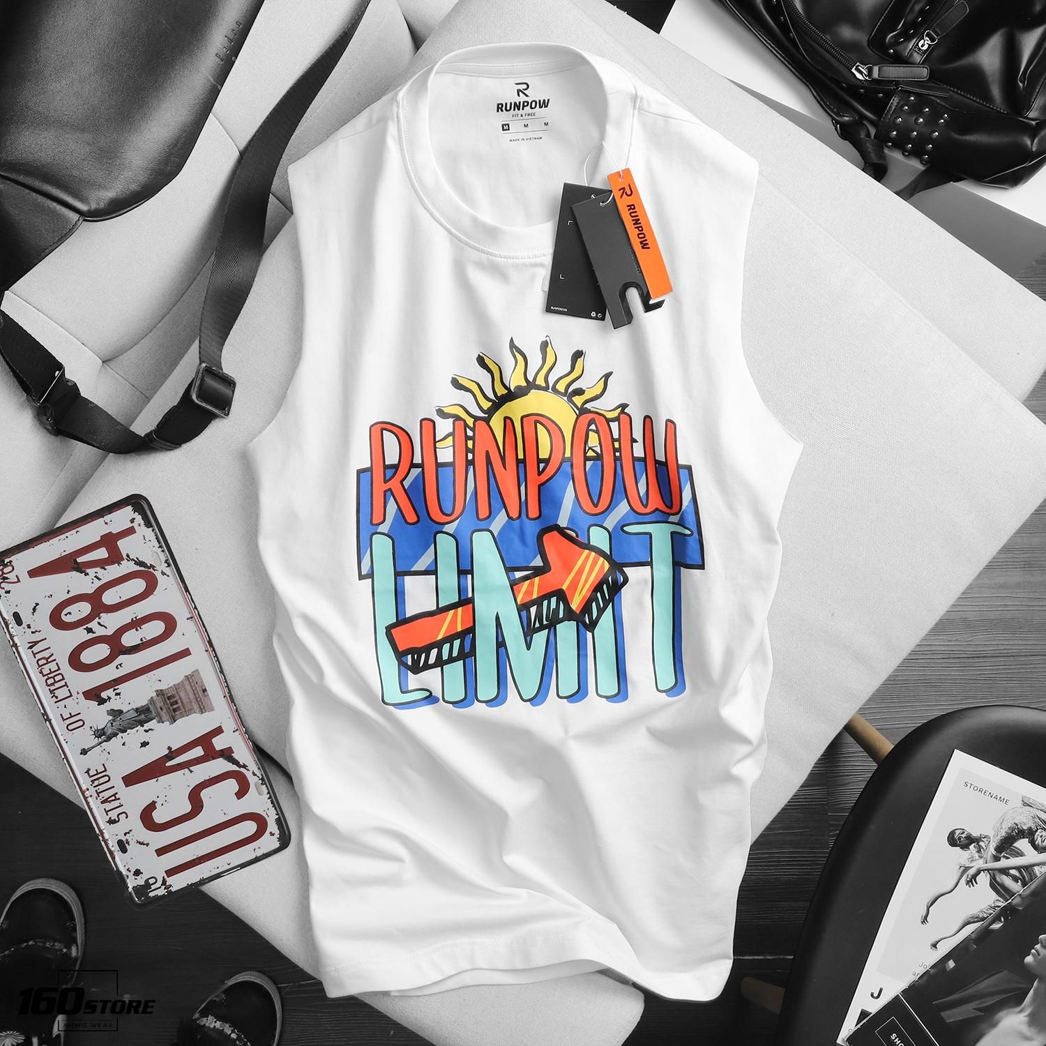 Áo ba lỗ tank top RUNPOW Limit ss20