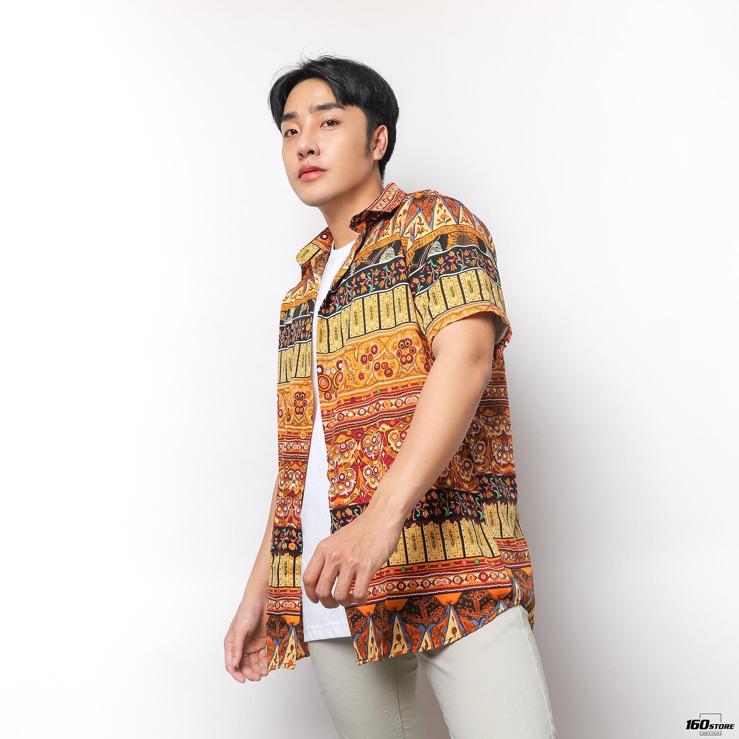 Áo sơmi tay ngắn T.MAN pattern