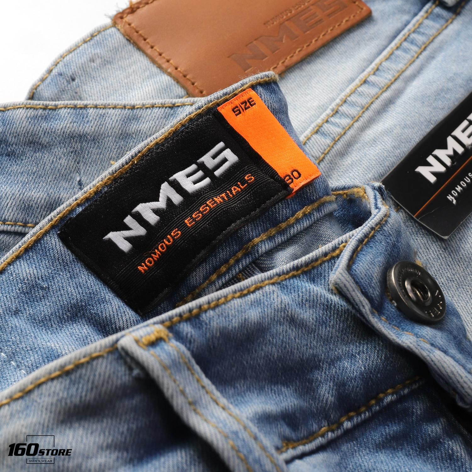 Quần jeans NOMOUS ESSENTIALS skinny patch logo