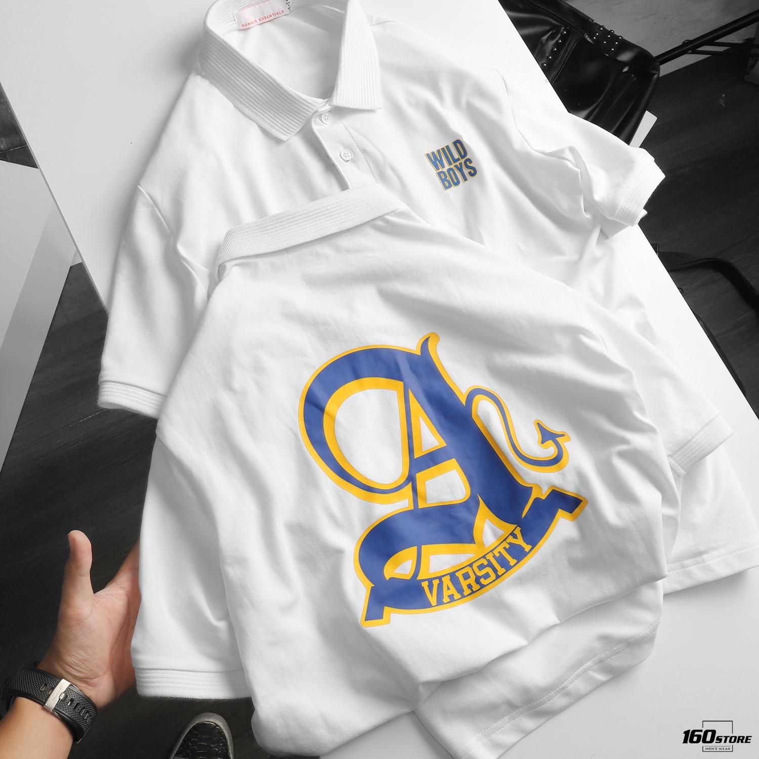 Áo Polo NOMOUS ESSENTIALS college athletics printed