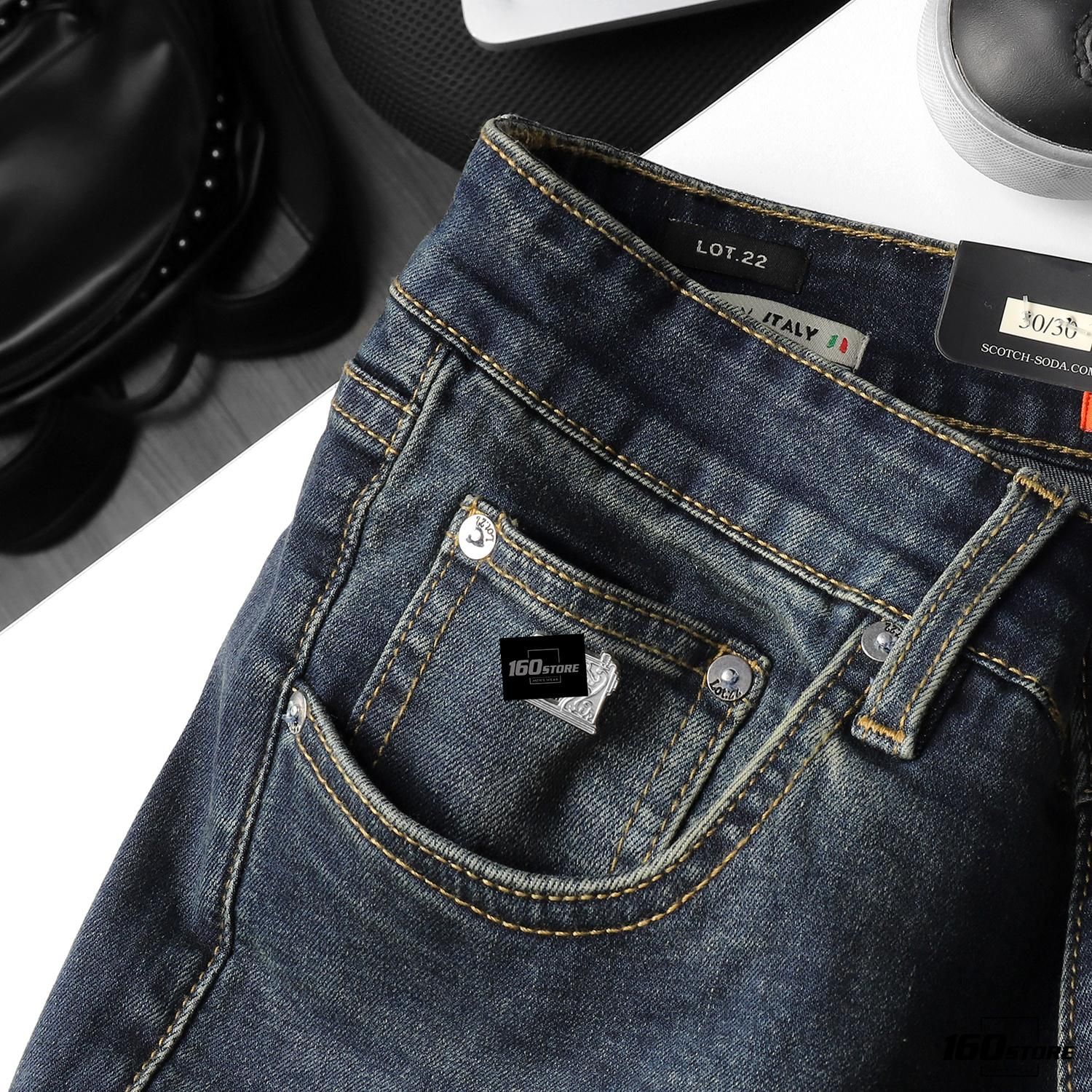 Quần jeans S.S0DA skinny rách