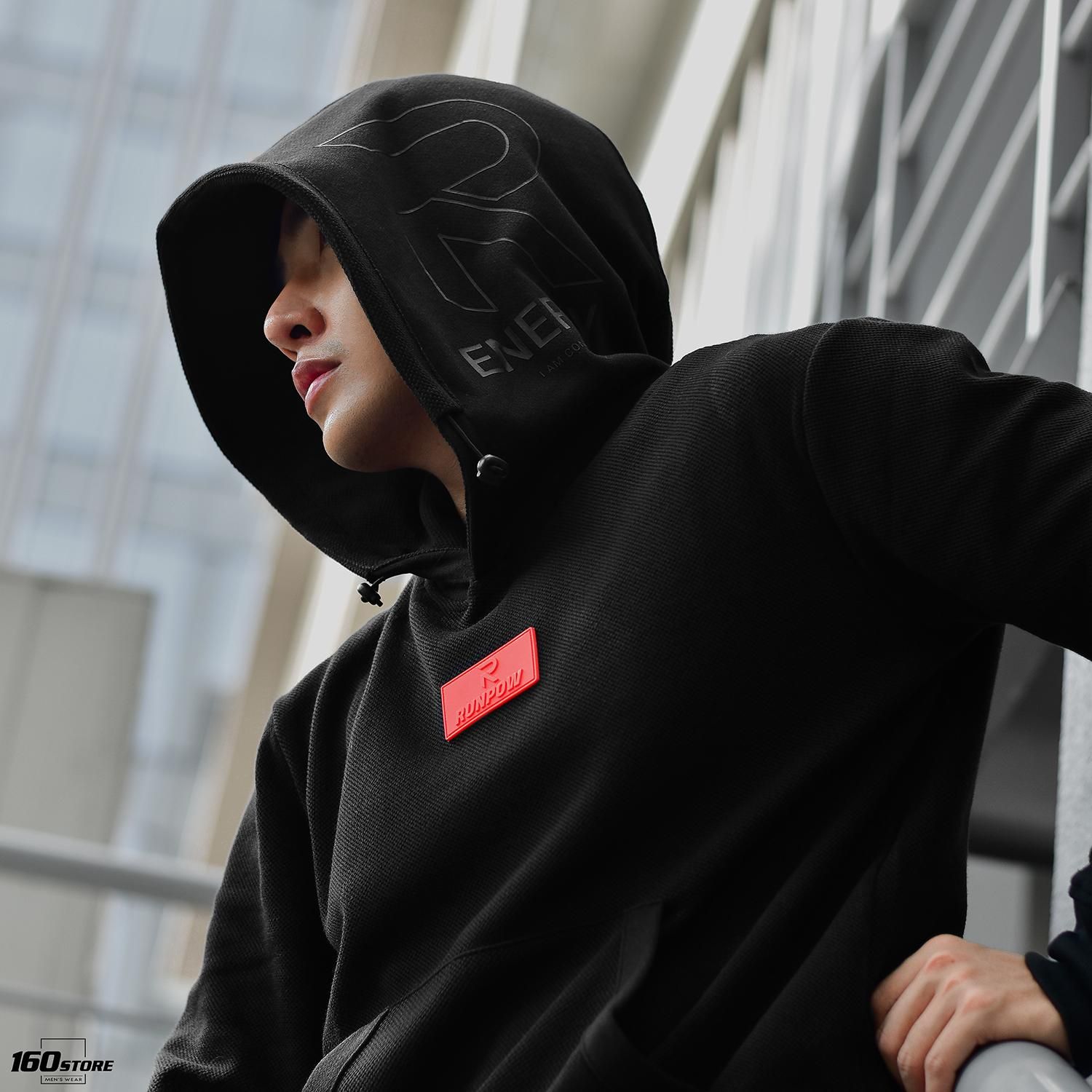 Hoodie RUNPOW x Logo ss20
