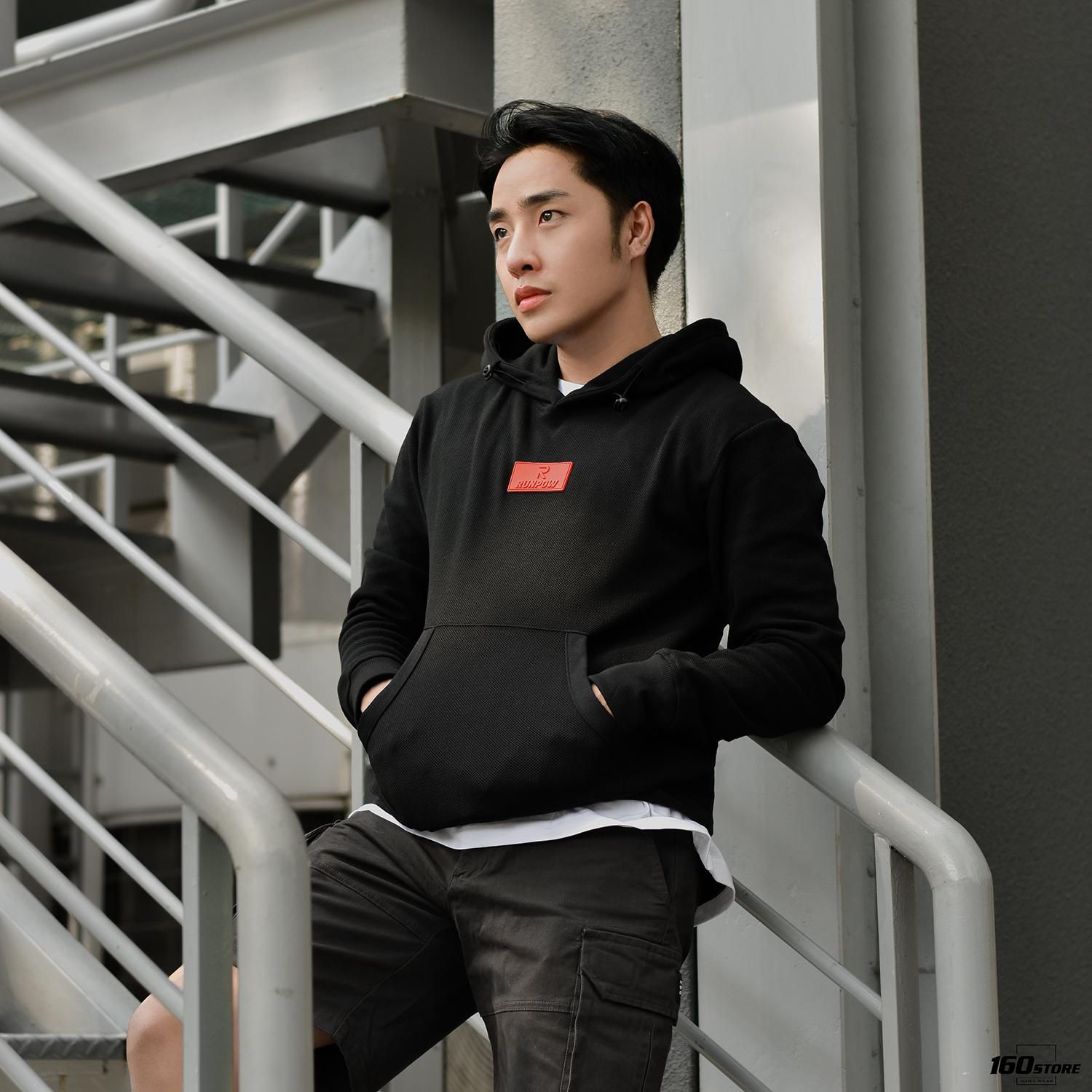 Hoodie RUNPOW x Logo ss20