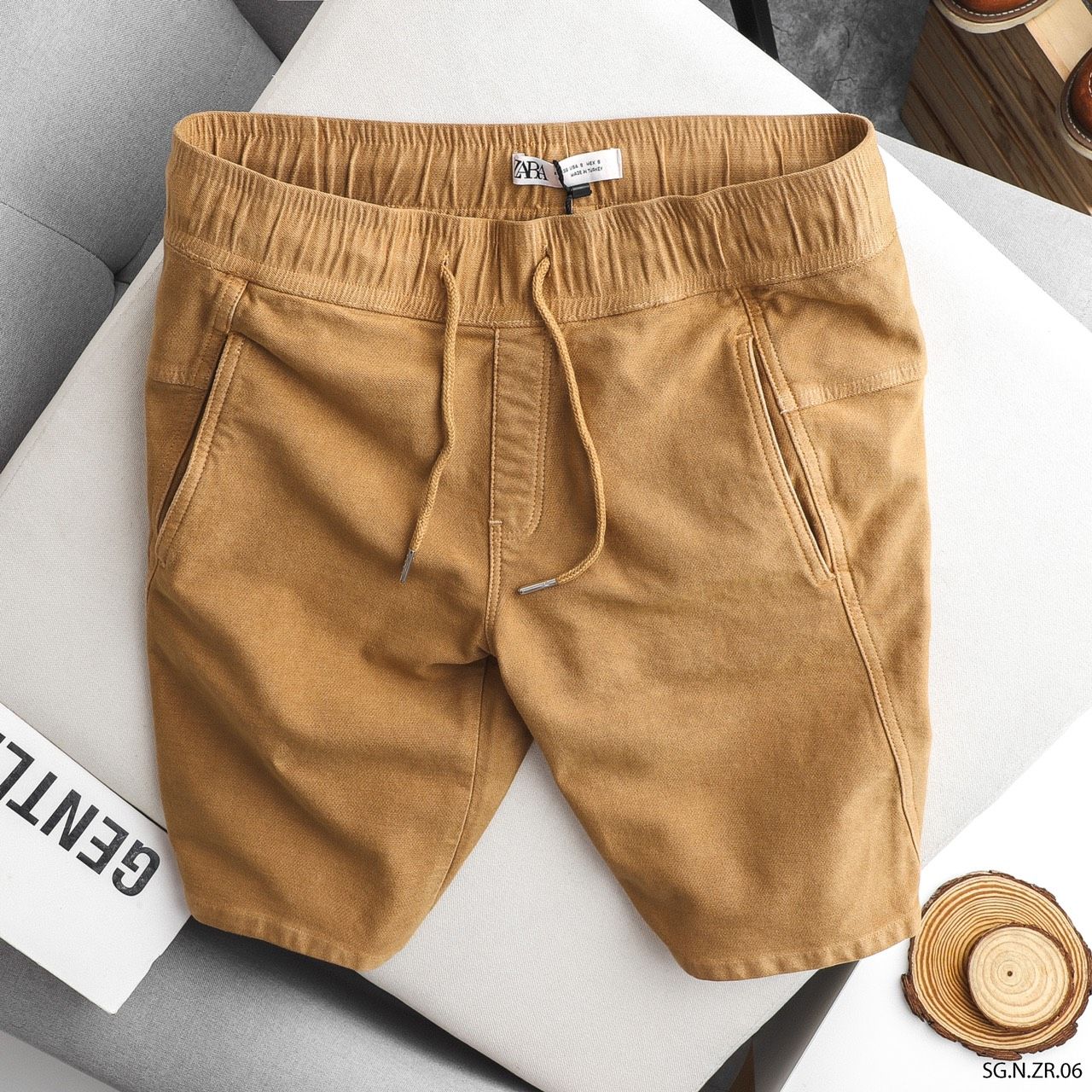 Quần short ZRA soft denim