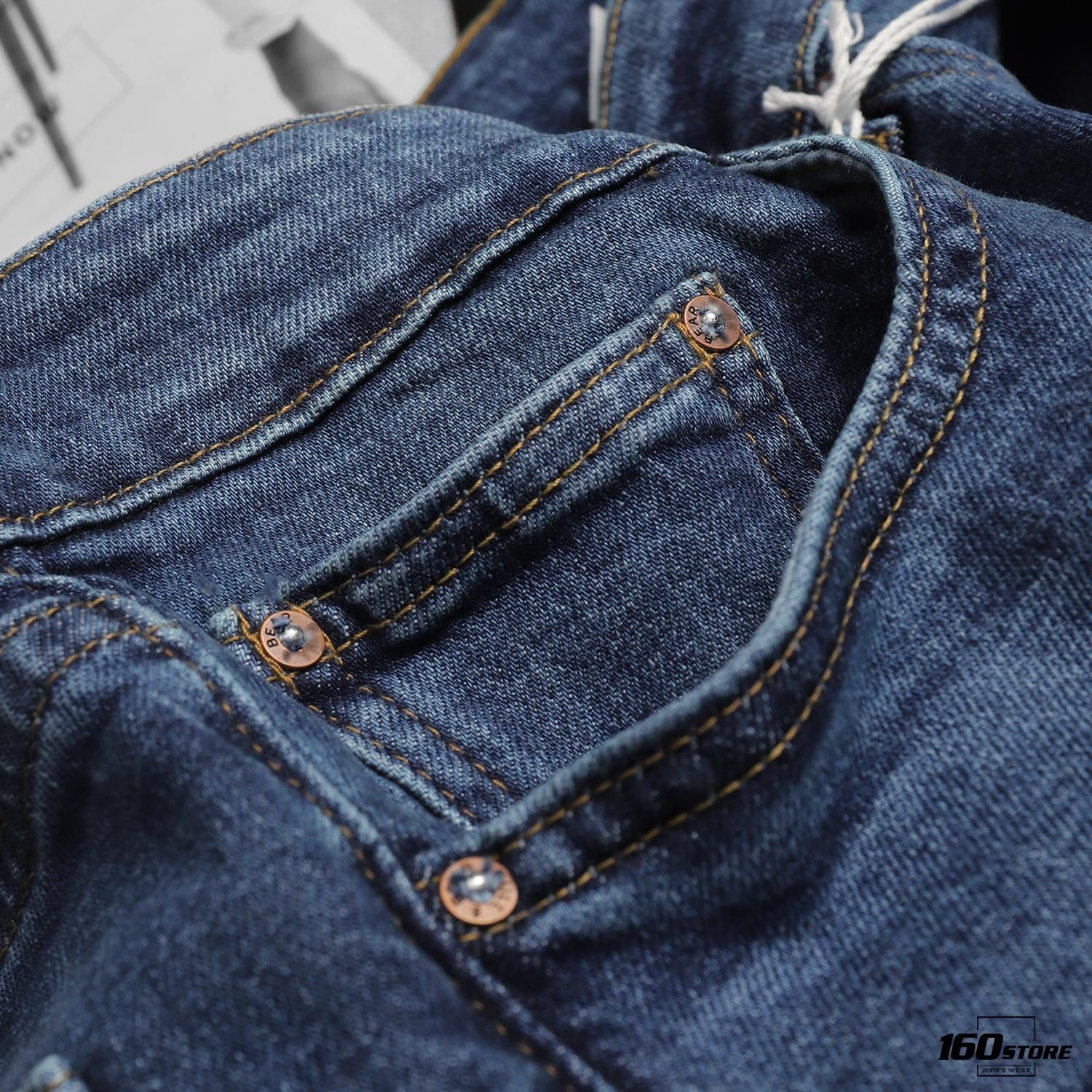 Quần jeans P.B slim wash