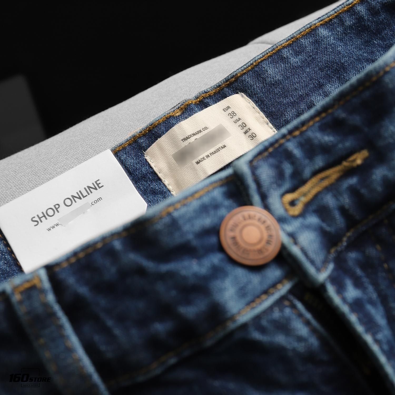 Quần jeans P.B slim wash