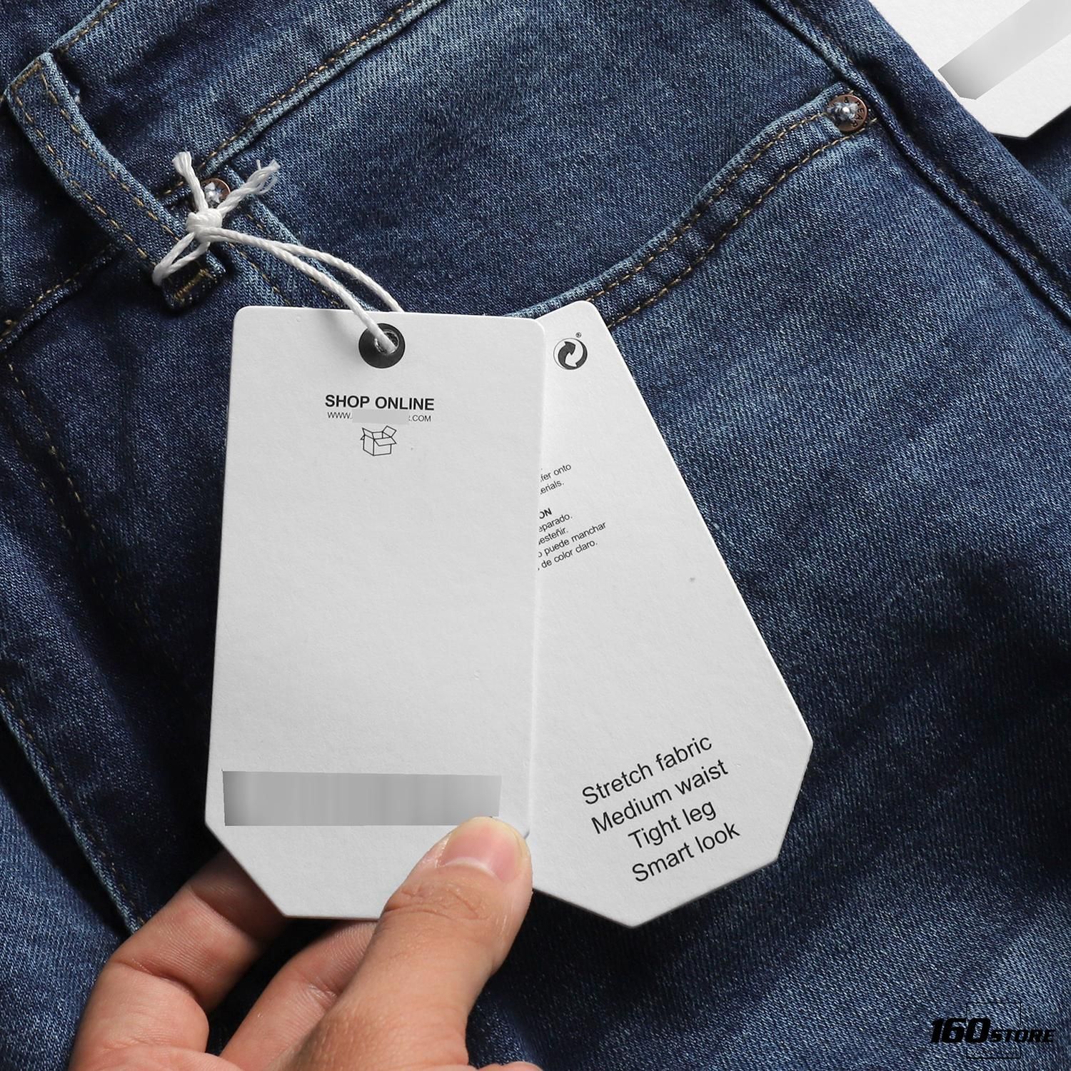 Quần jeans P.B slim wash
