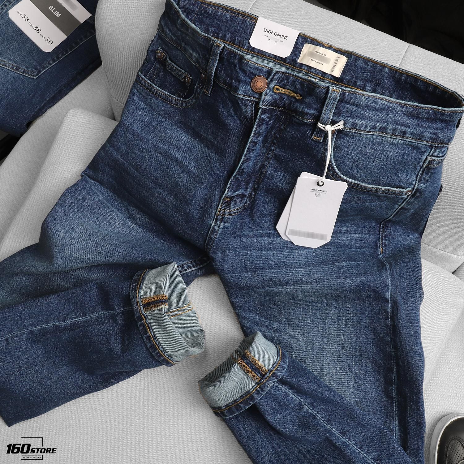 Quần jeans P.B slim wash