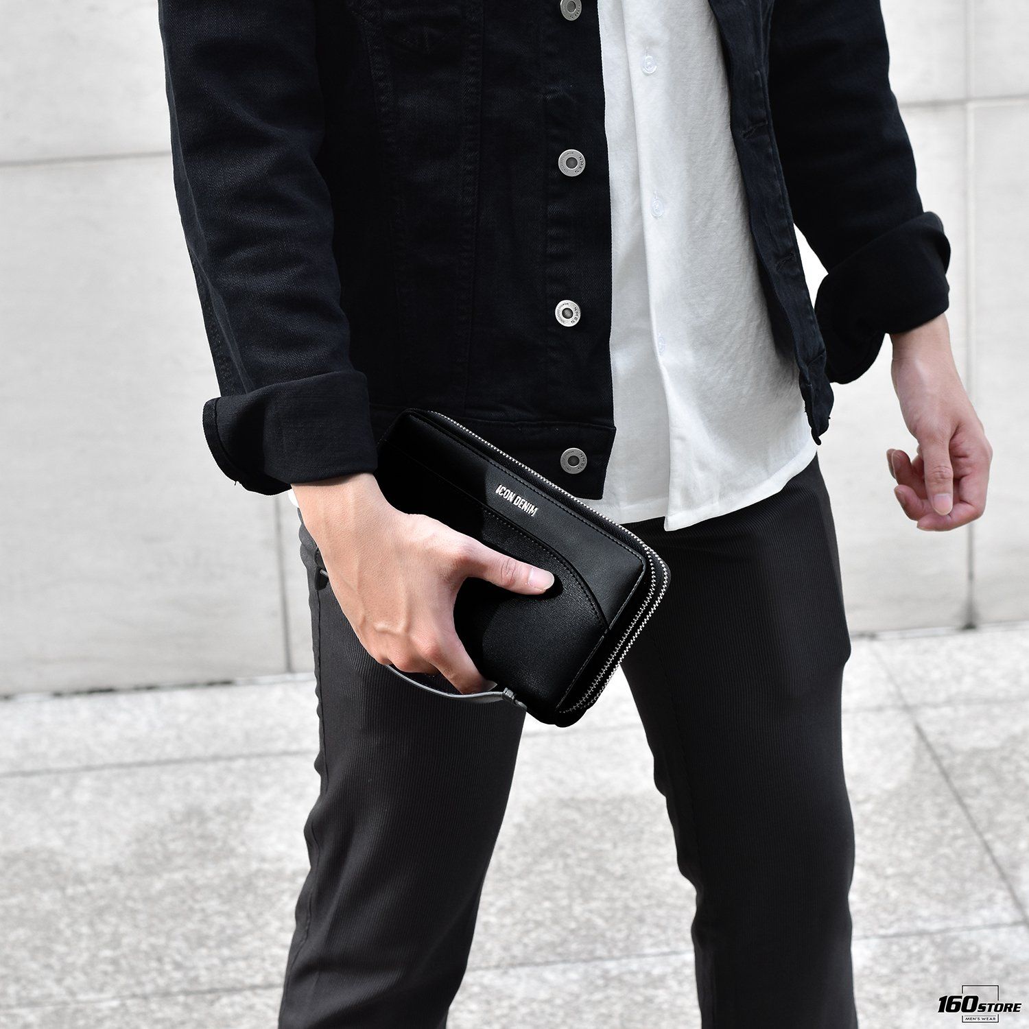 Ví dài clucth ICON DENIM ss20