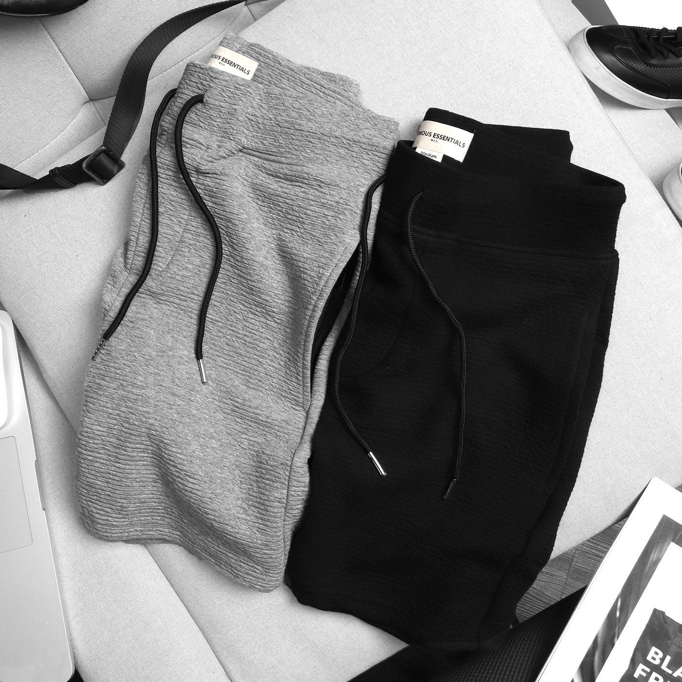 Quần short thun NOMOUS ESSENTIALS seesuckers