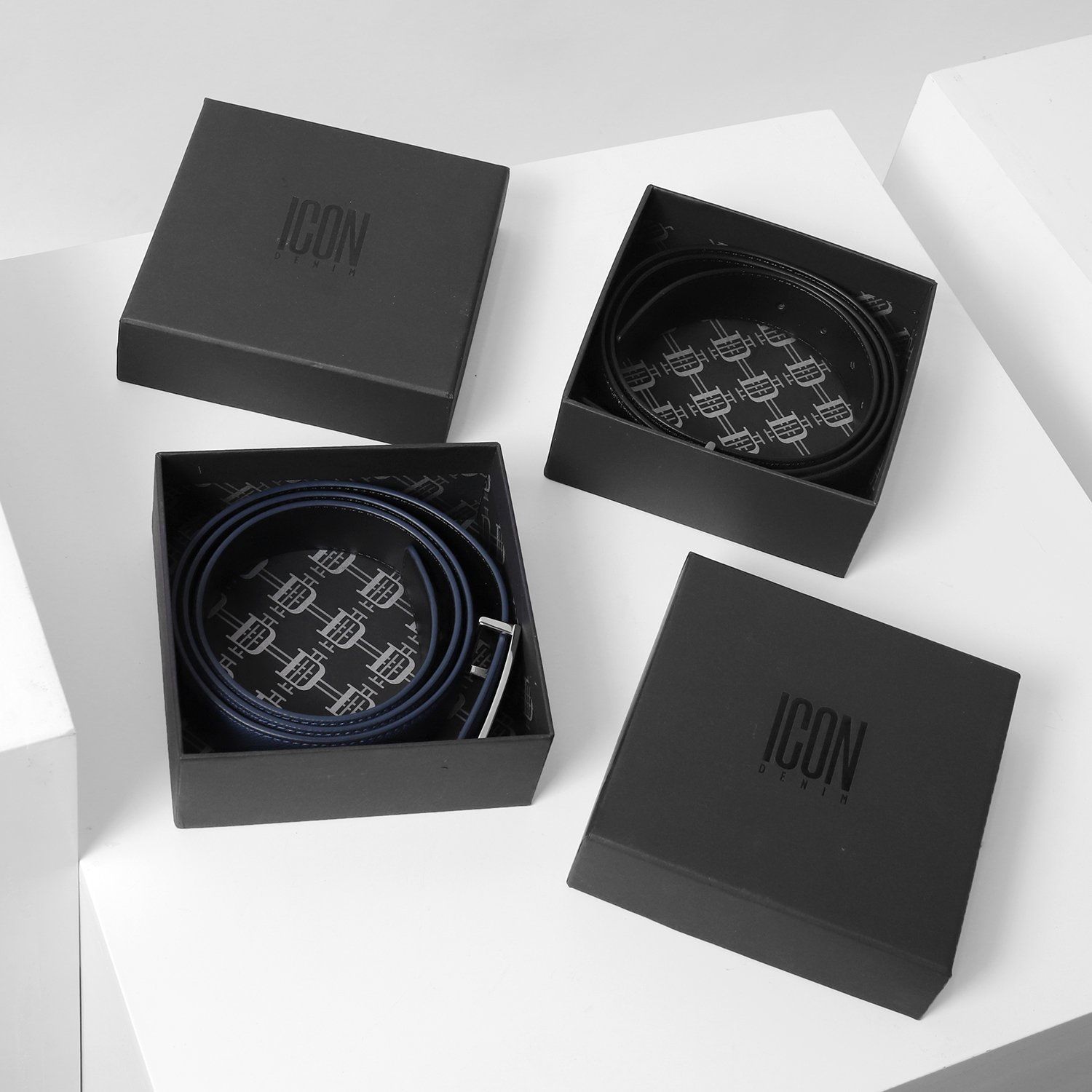 Thắt lưng ICON DENIM mặt kim