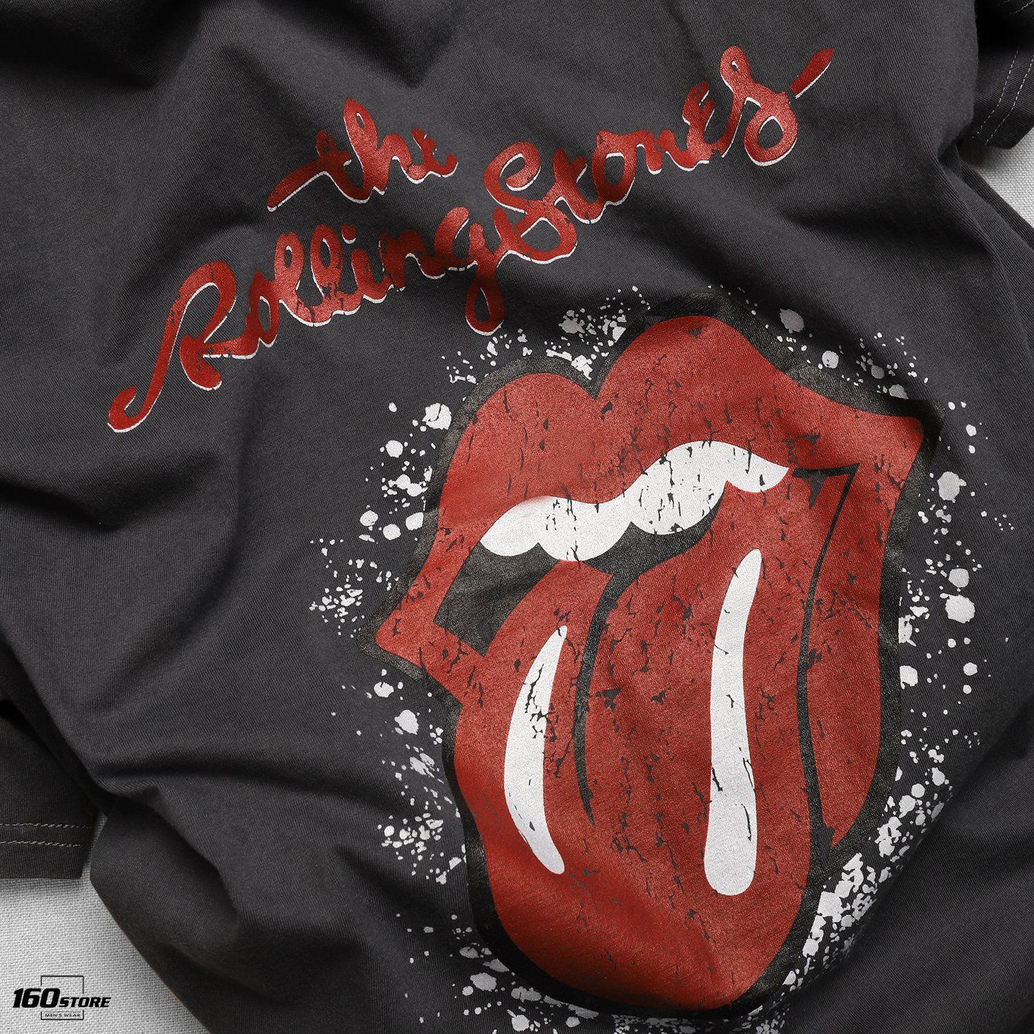 Áo thun NOMOUS ESSENTIALS rolling stones acid wash