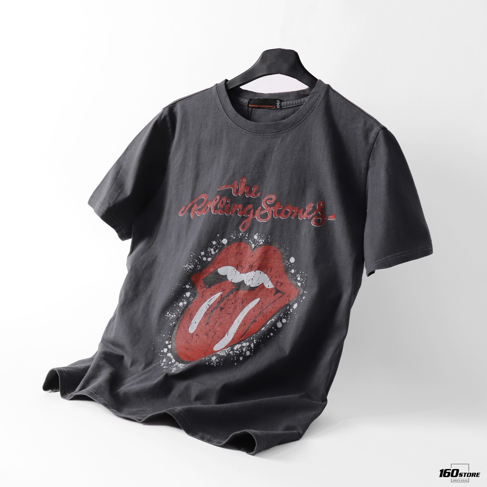 Áo thun NOMOUS ESSENTIALS rolling stones acid wash