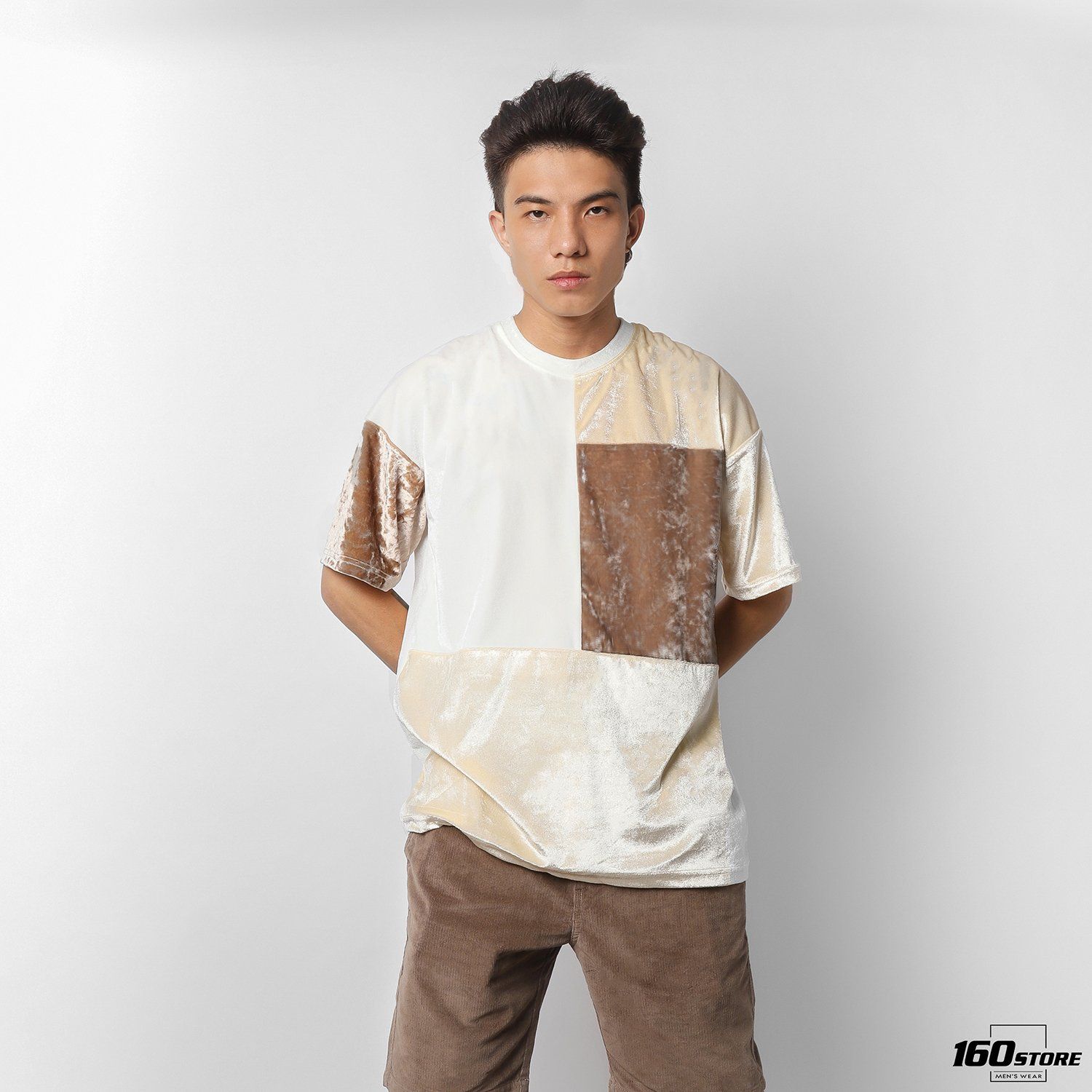Áo thun NOMOUS ESSENTAILS oversize - colour block