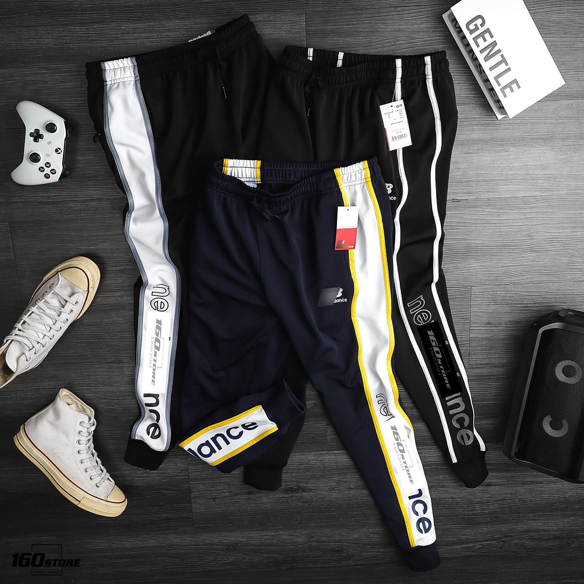 Quần jogger N.B Striped SS20