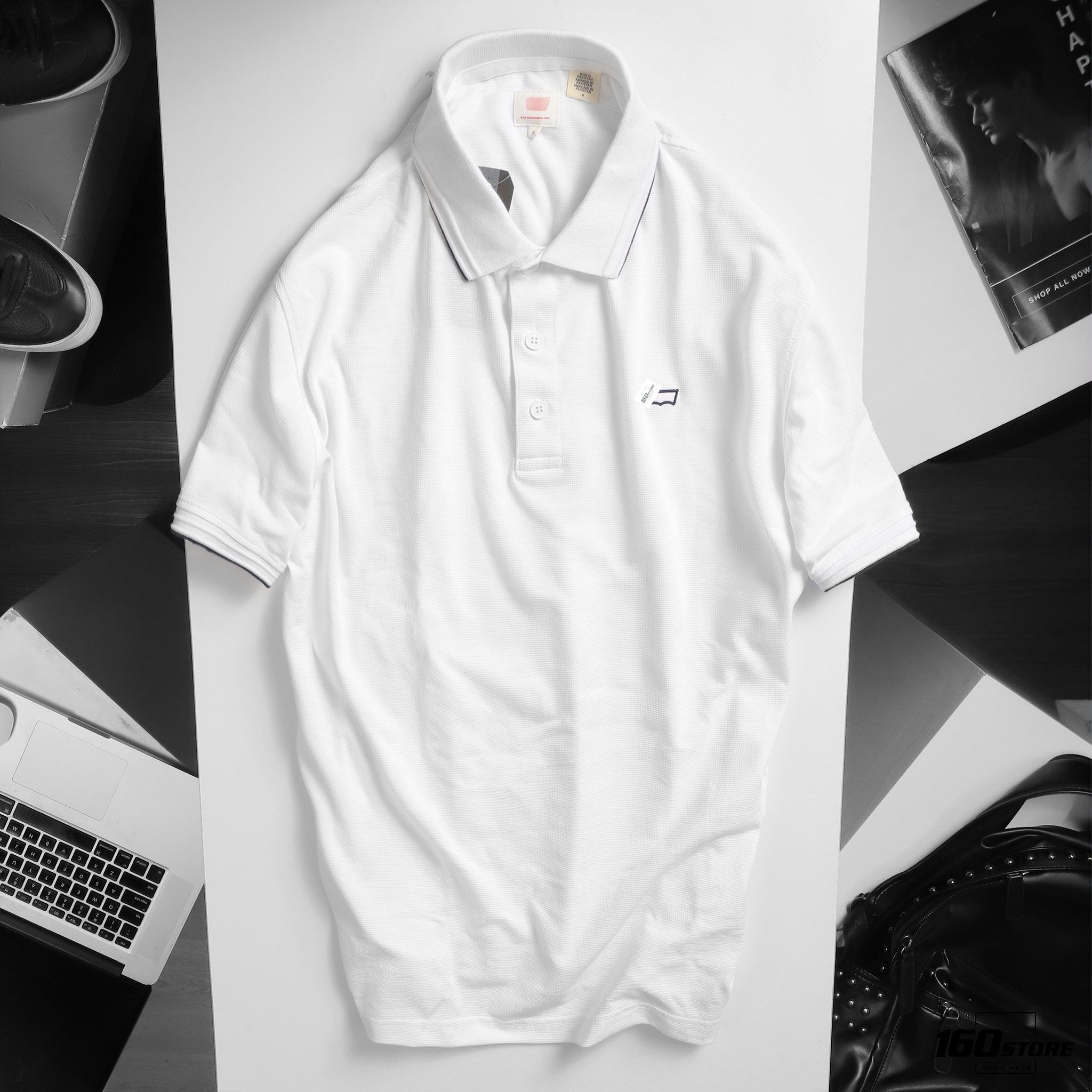 Áo polo w logo ss20