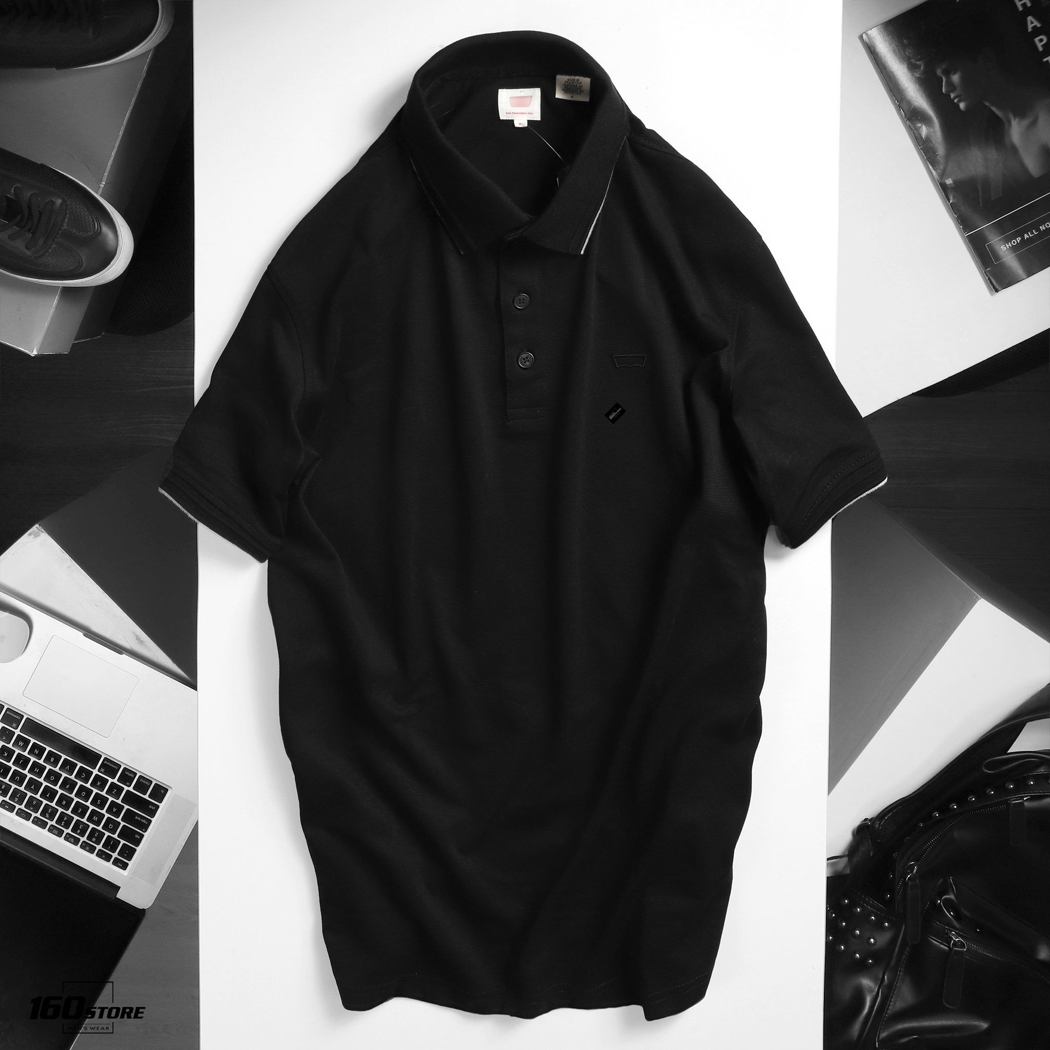 Áo polo w logo ss20