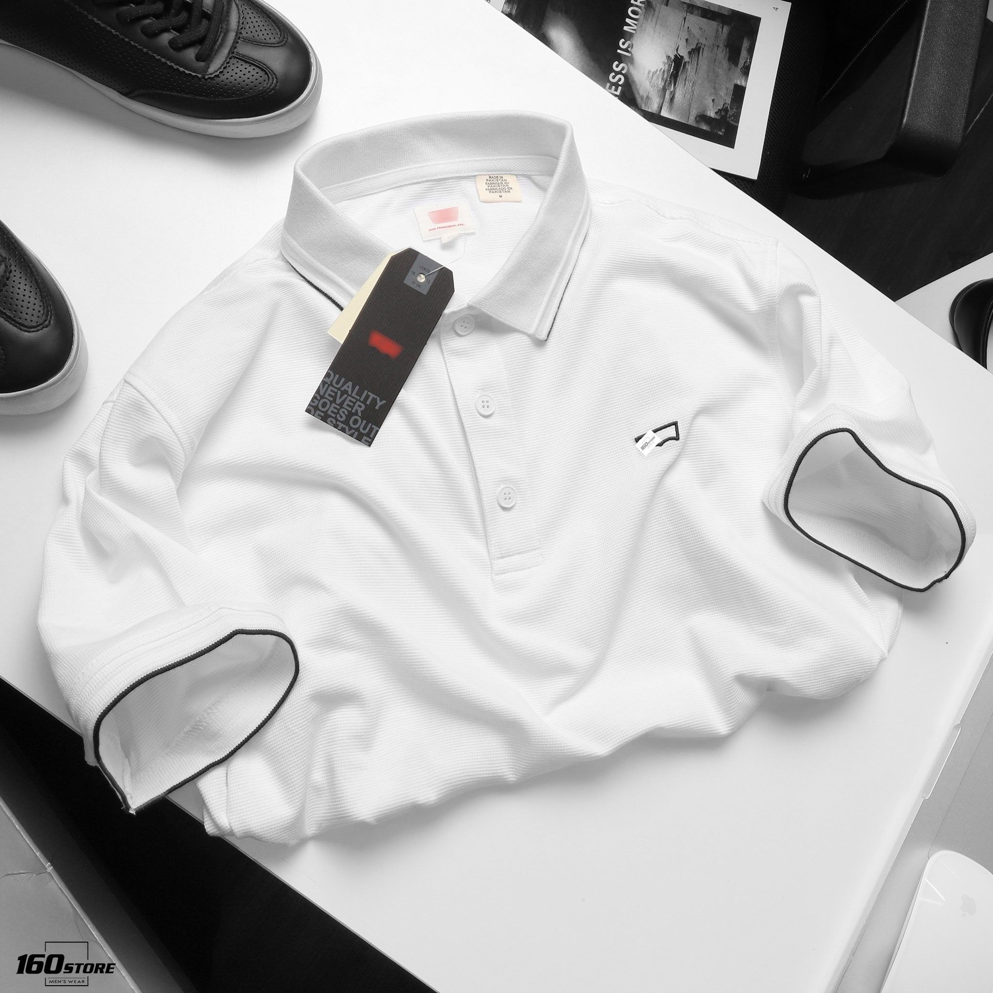 Áo polo w logo ss20