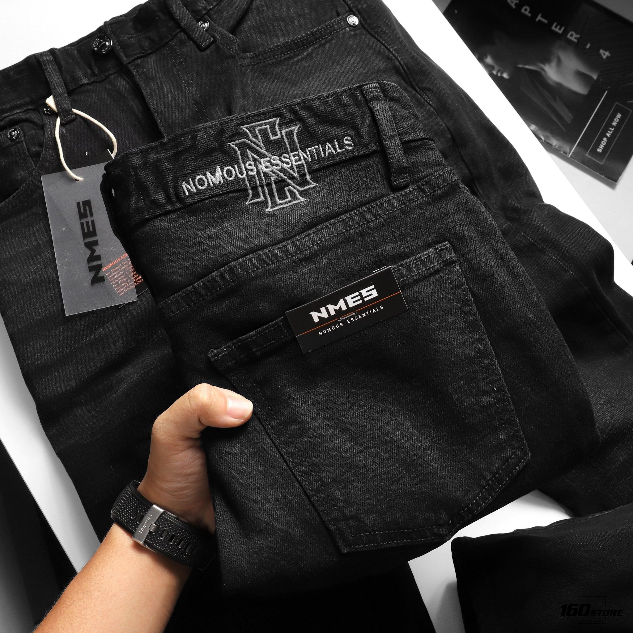 Quần jeans NOMOUS ESSENTIALS slim wash
