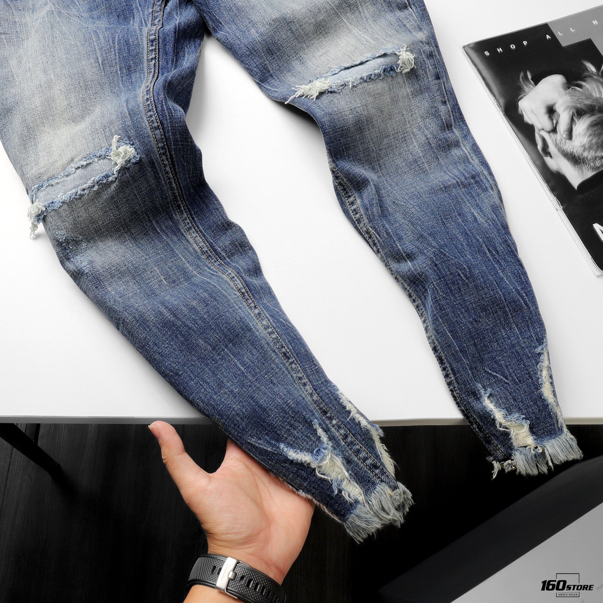 Quần jeans P.B Carrot