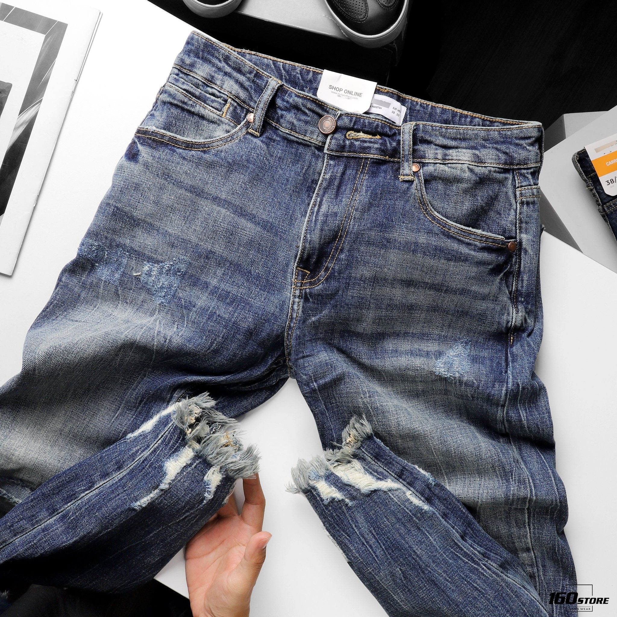 Quần jeans P.B Carrot