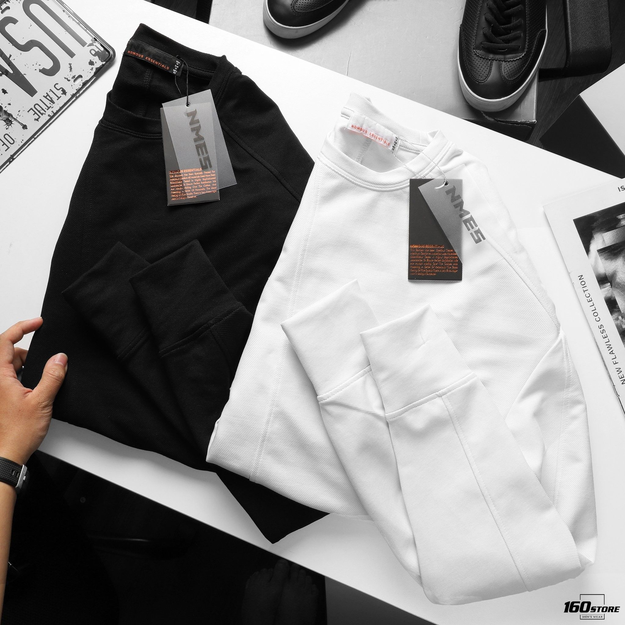 Áo nỉ (sweatshirt) NOMOUS ESSENTIALS fw20