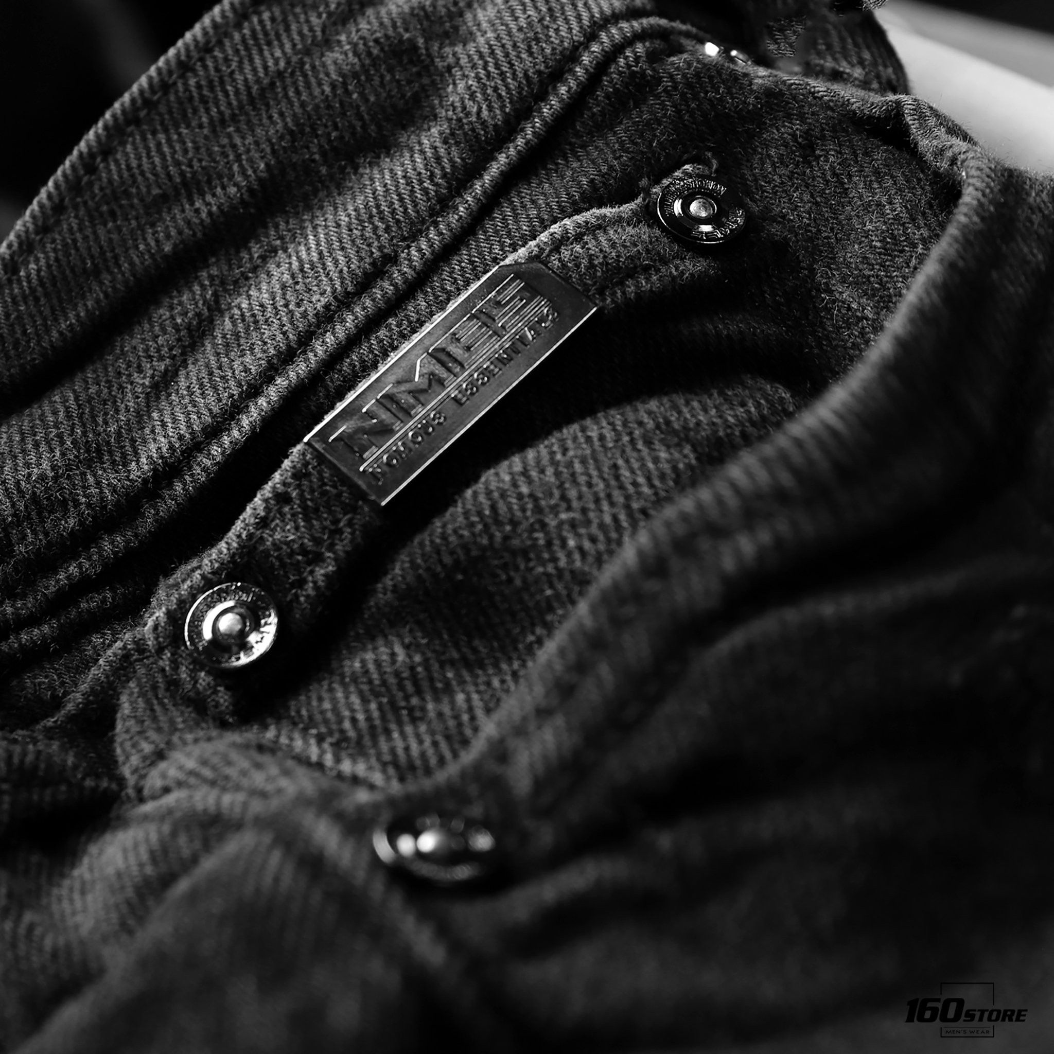 Quần short jeans NOMOUS ESSENTIALS Ripped