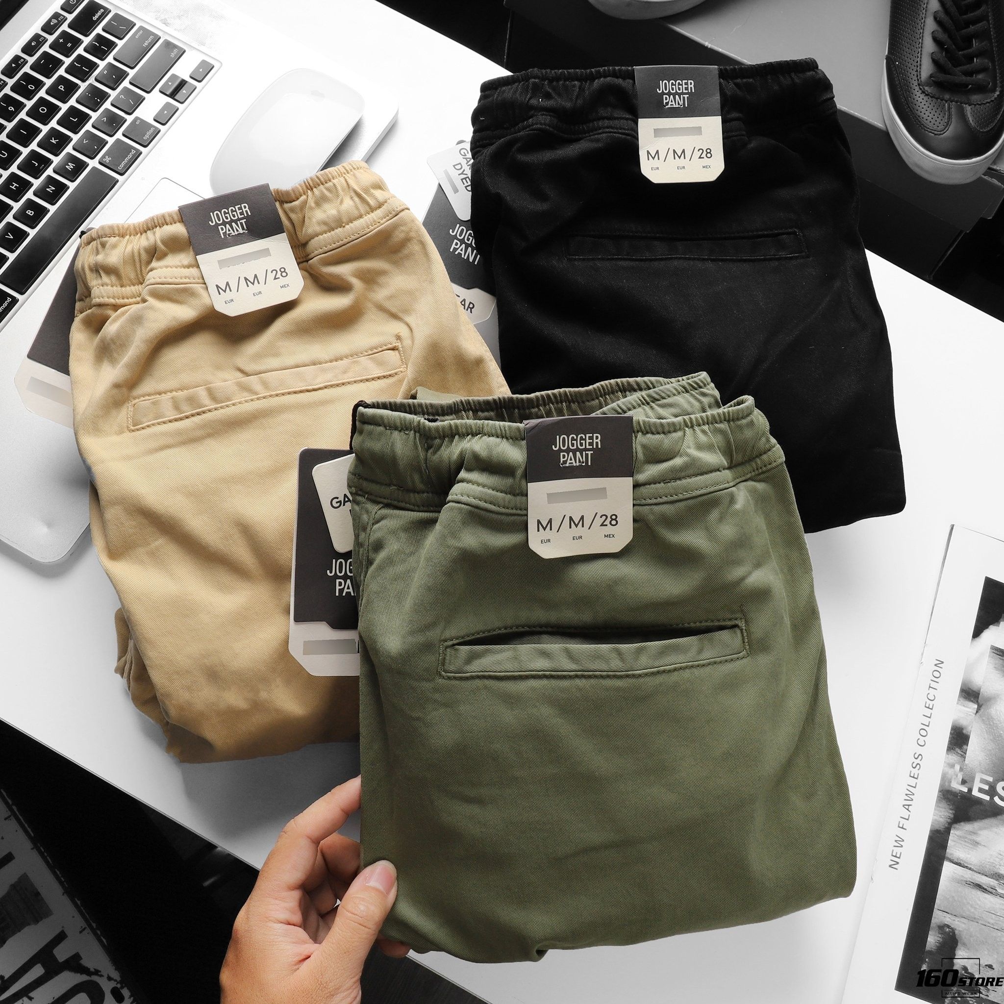 Quần jogger Kaki P.B Cargo