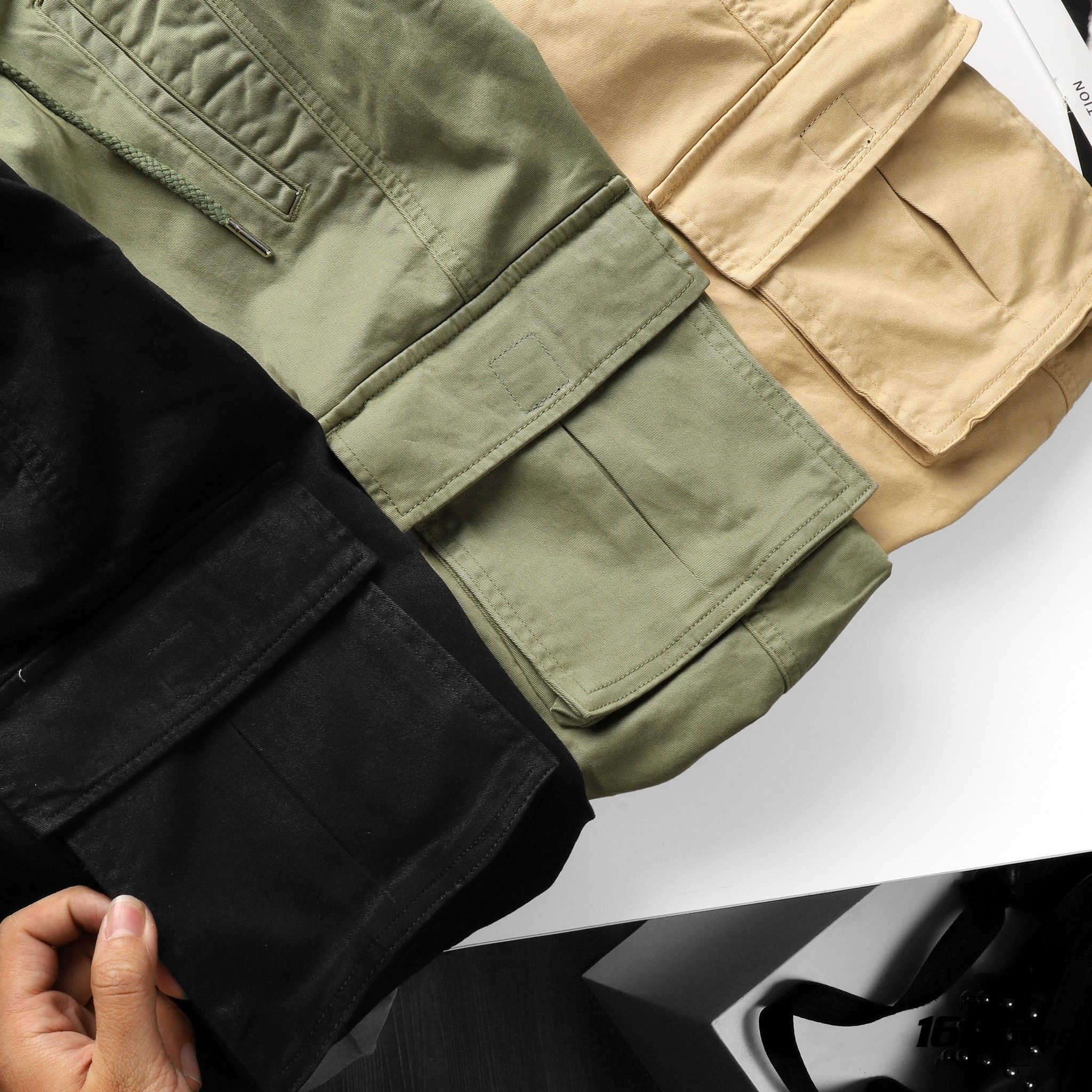 Quần jogger Kaki P.B Cargo