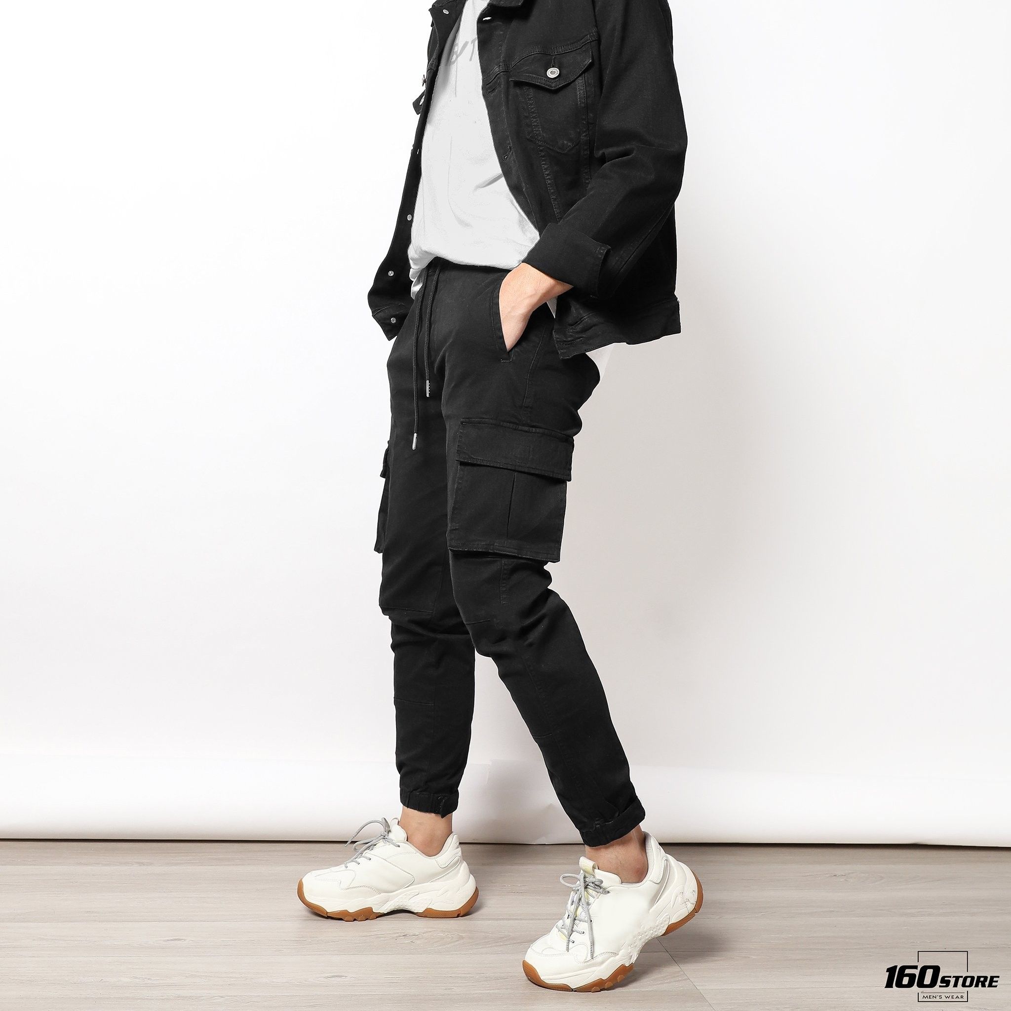 Quần jogger Kaki P.B Cargo