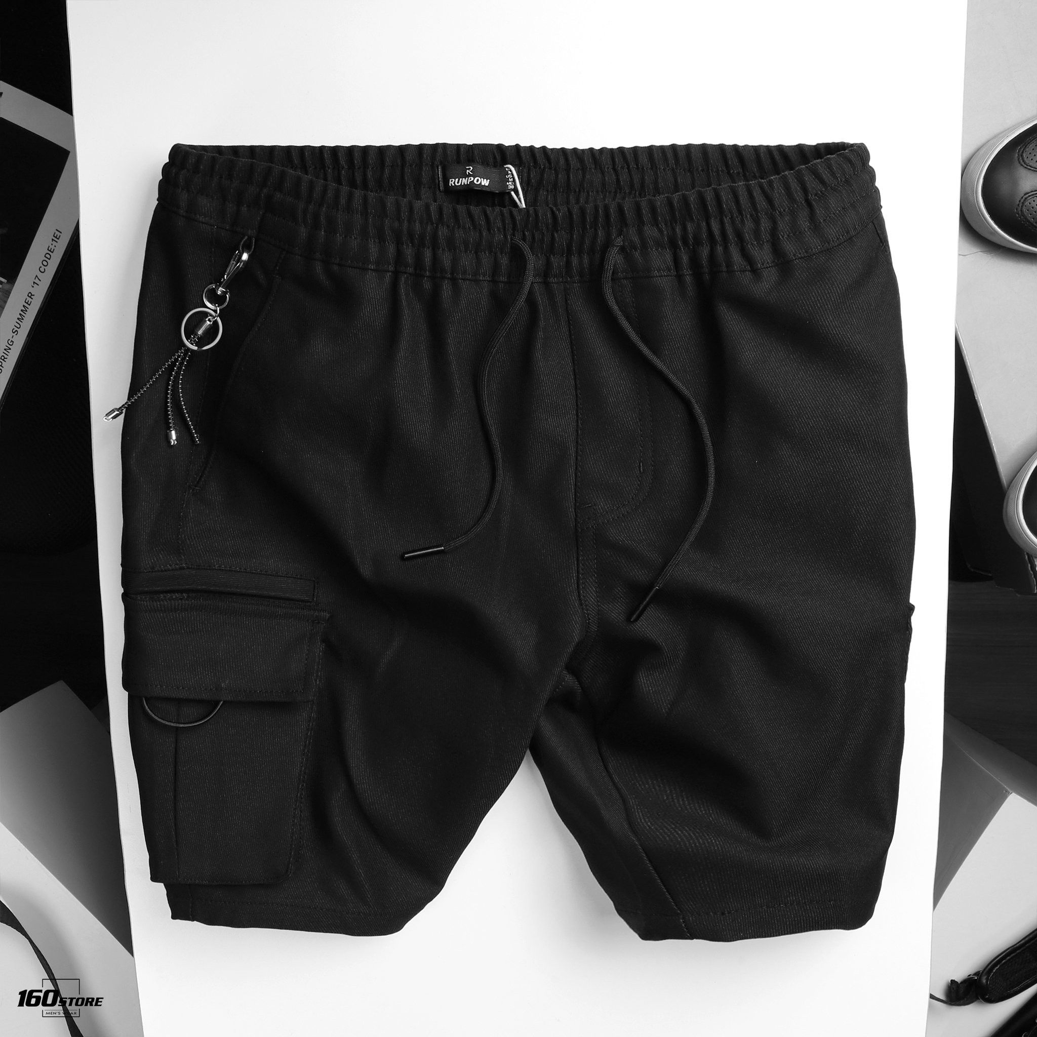 Quần short kaki túi hộp RUNPOW