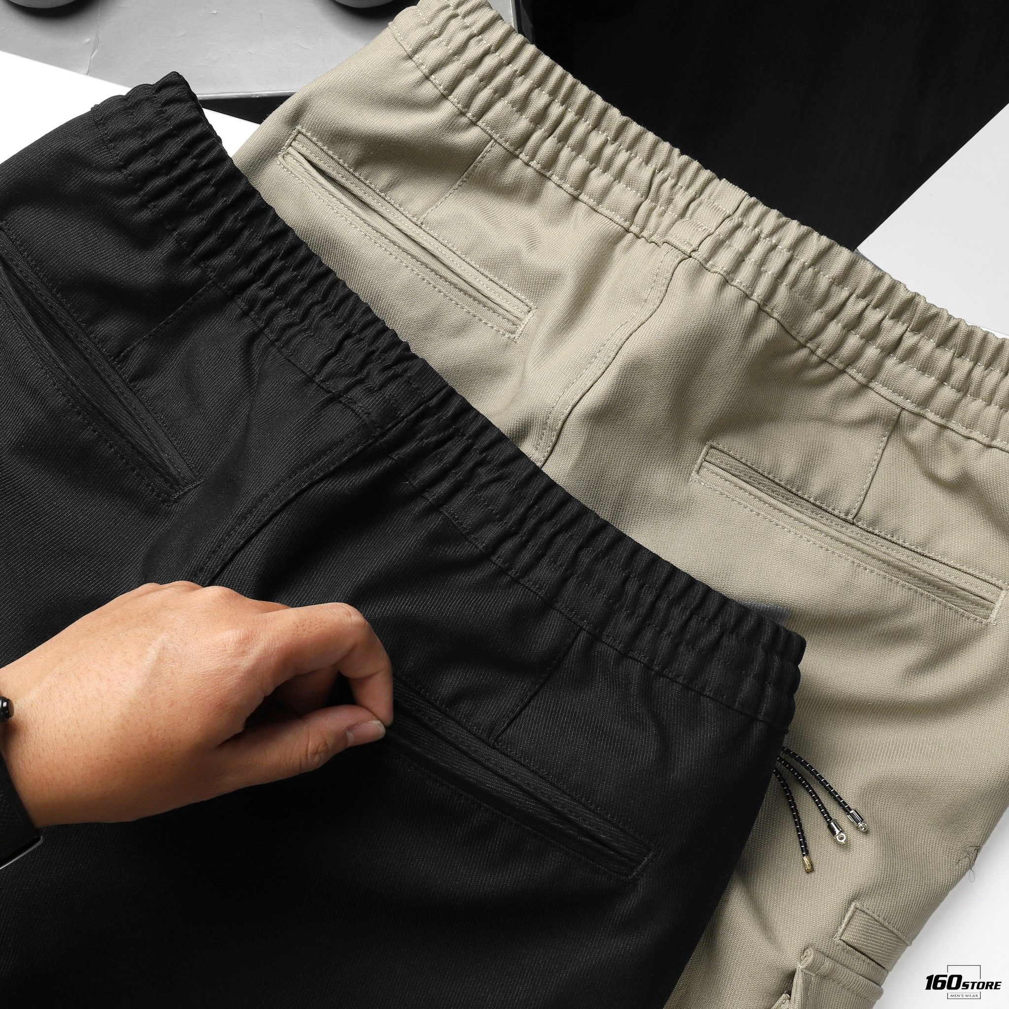 Quần short kaki túi hộp RUNPOW