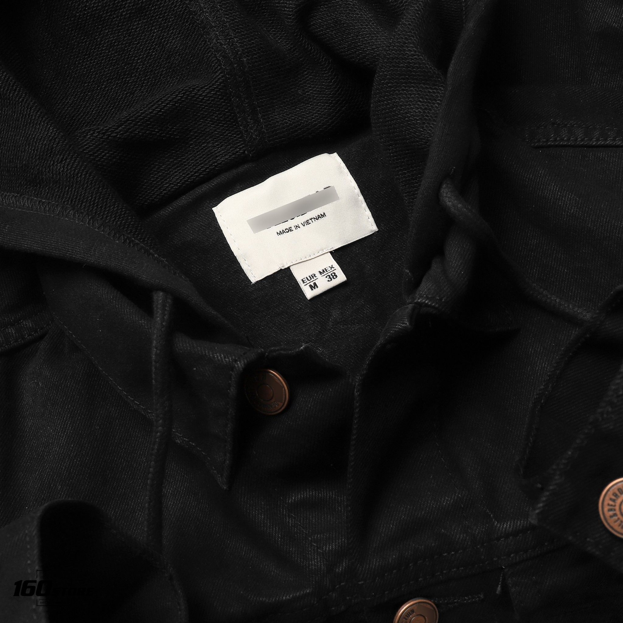Áo khoác P.B denim black ss20