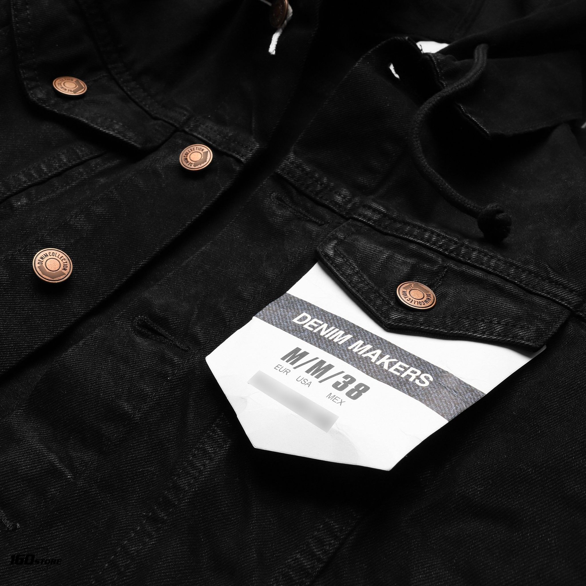 Áo khoác P.B denim black ss20
