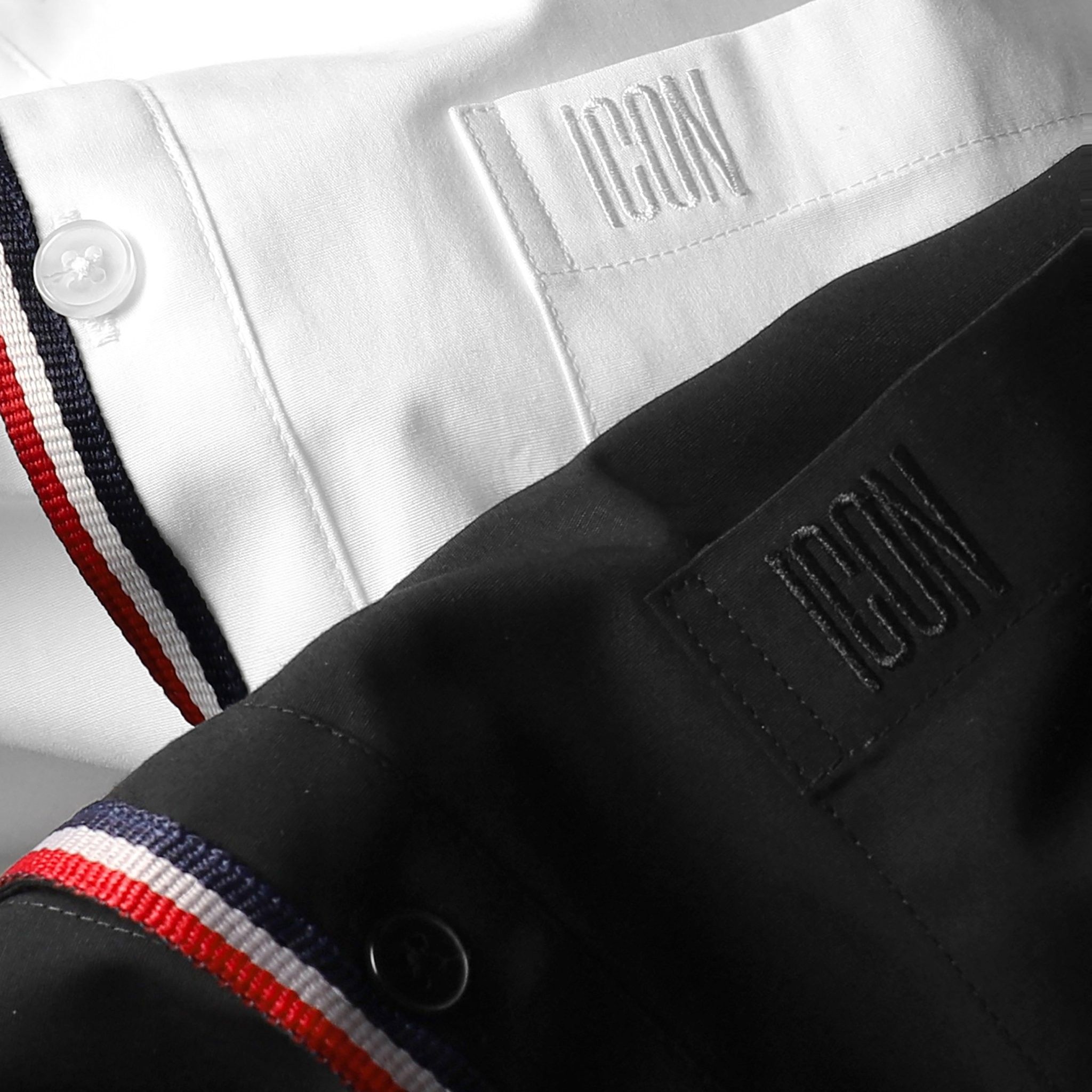 Áo sơmi tay ngắn ICON DENIM line w logo