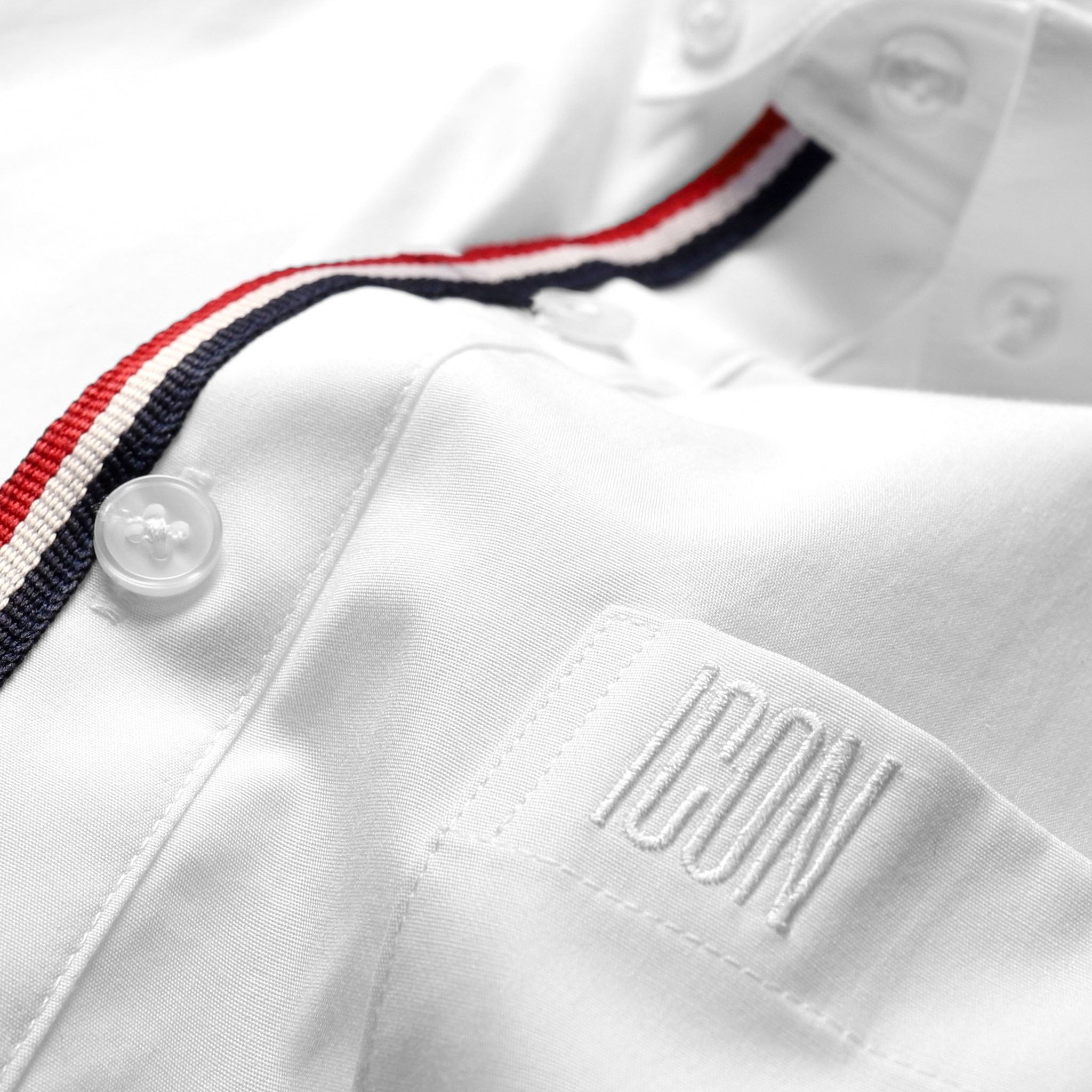 Áo sơmi tay ngắn ICON DENIM line w logo