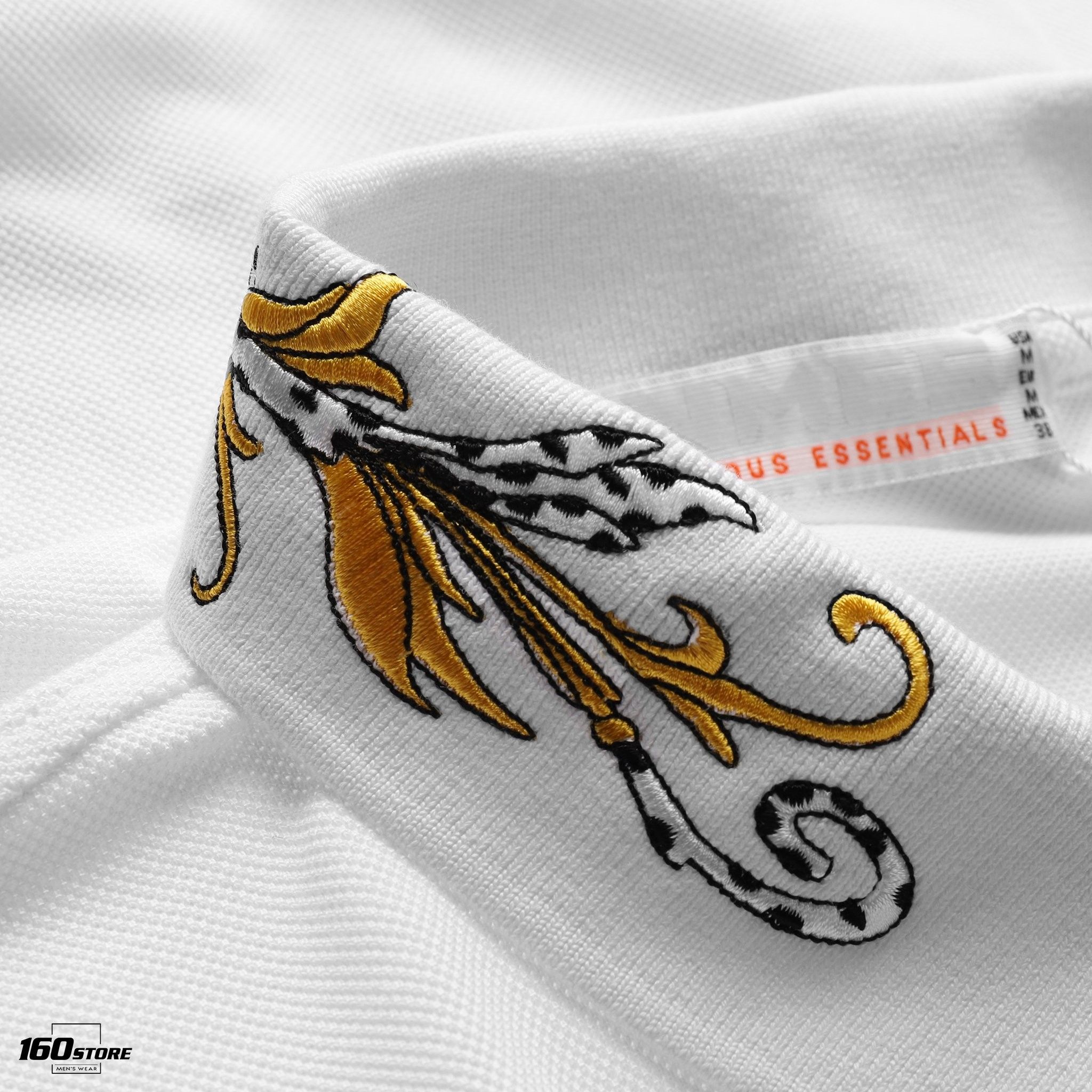 Áo polo NOMOUS ESSENTIALS embroidery collar