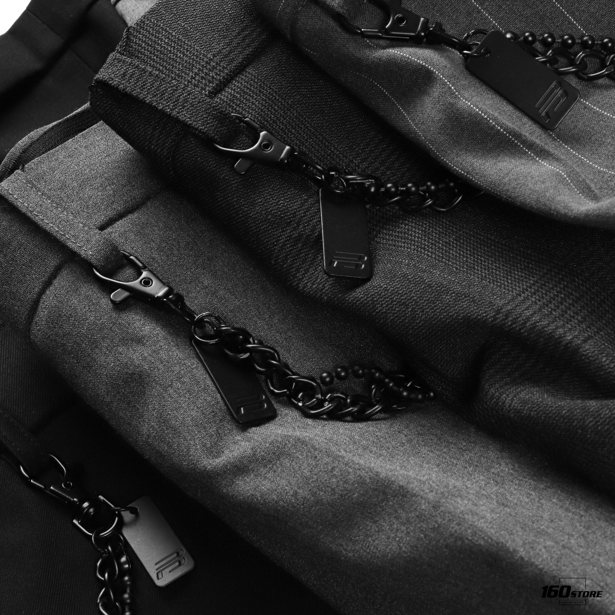 Quần tây P.B w chain slim